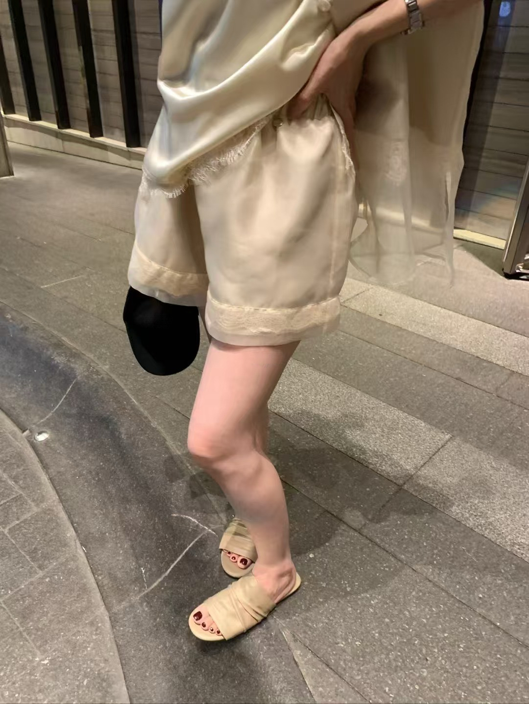 歐貨網紗馬甲➕短褲套裝4