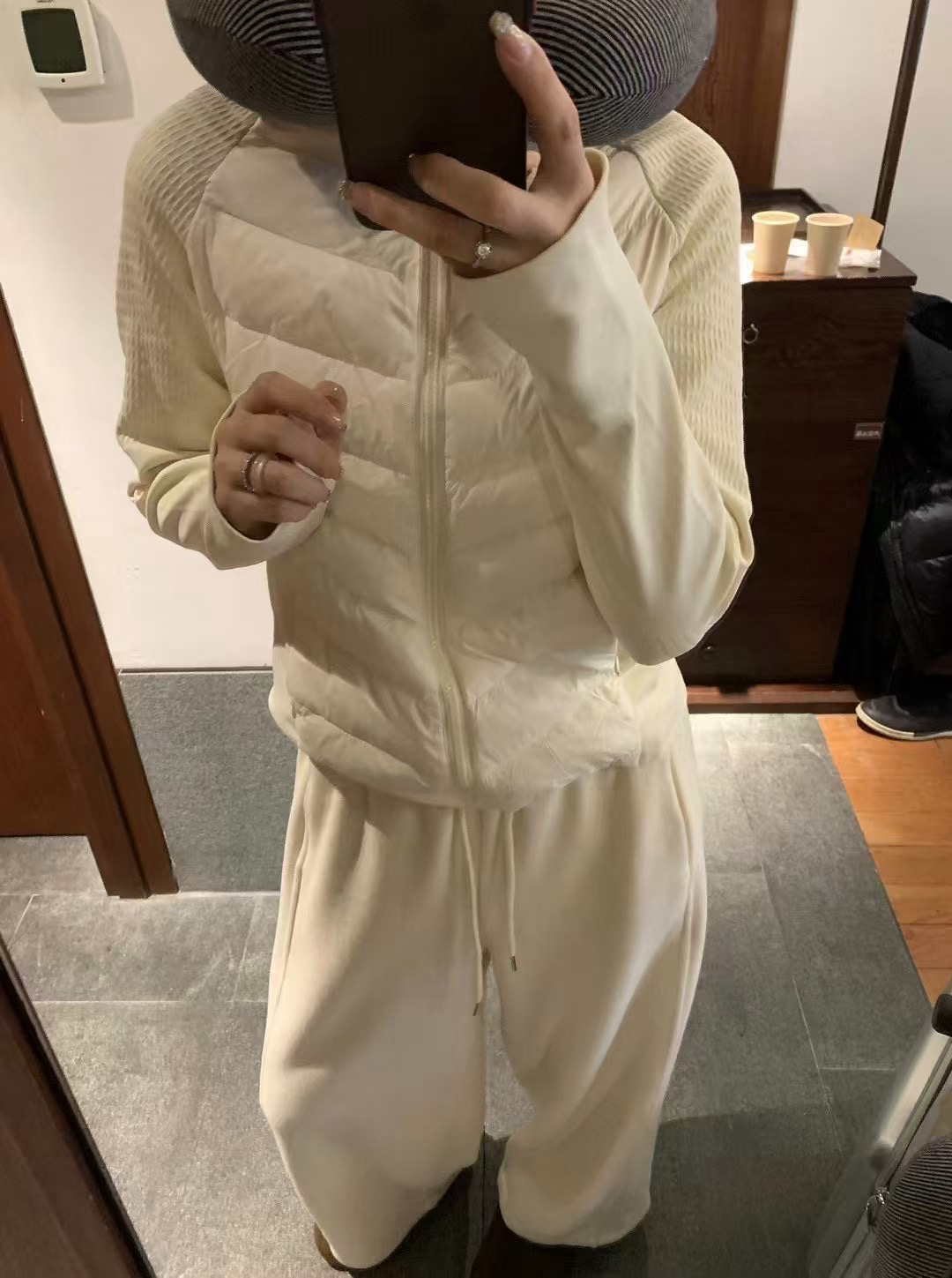 【90％白鴨絨】蒙口羽絨服2