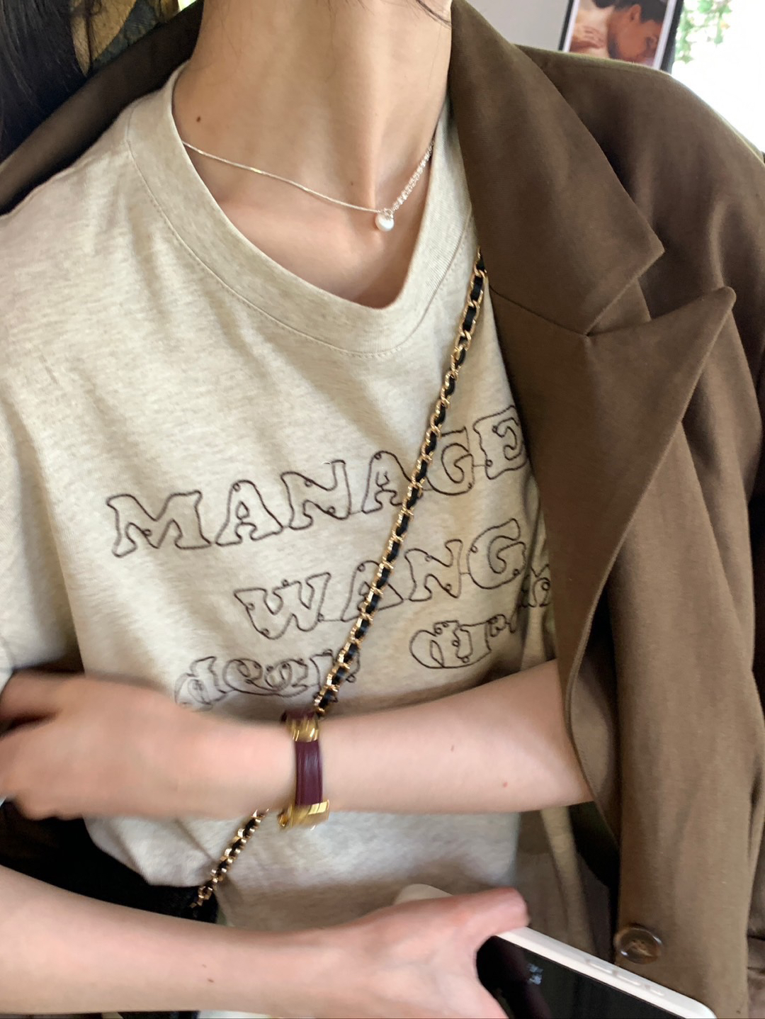 料子小貴！4D工藝大版tee7