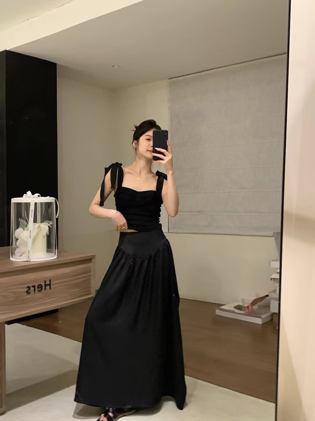 適合輕晚宴綁帶吊帶衫3