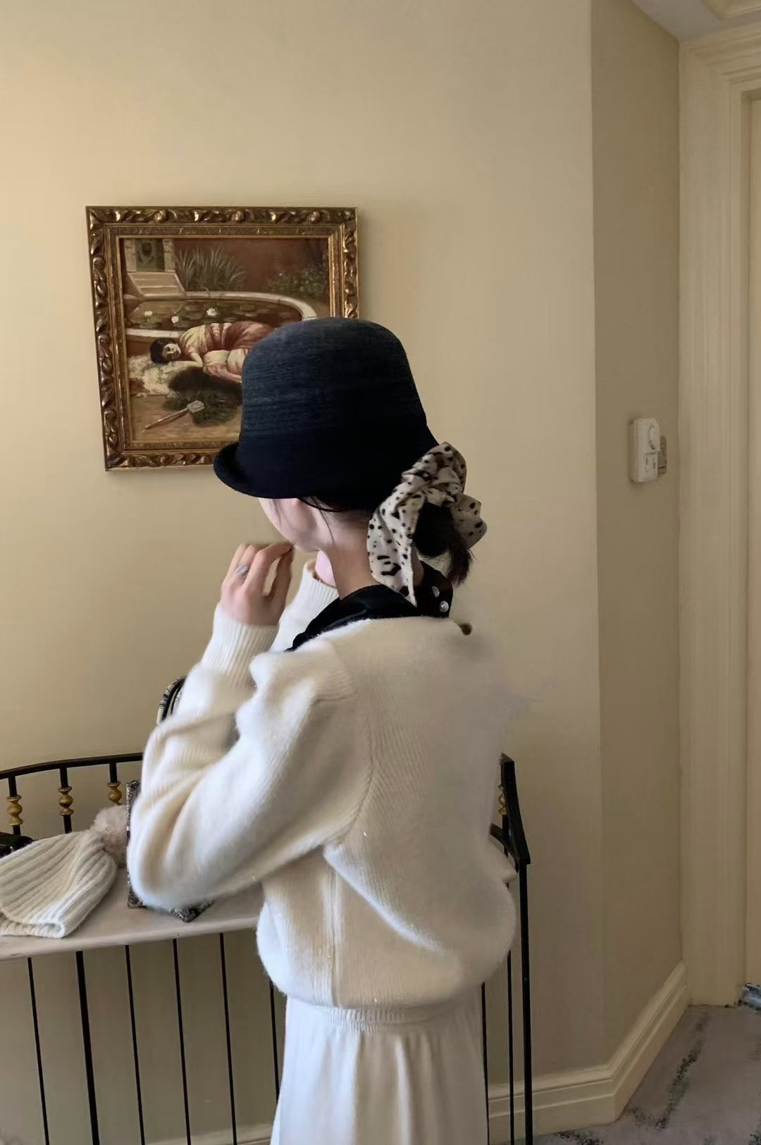 絲絨法式毛衣12