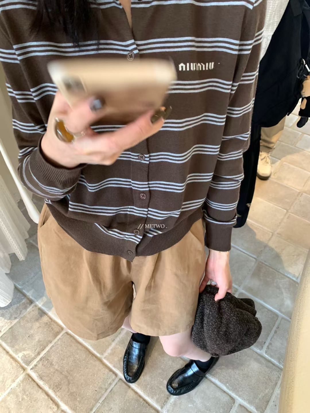 miumiu條紋polo針織11