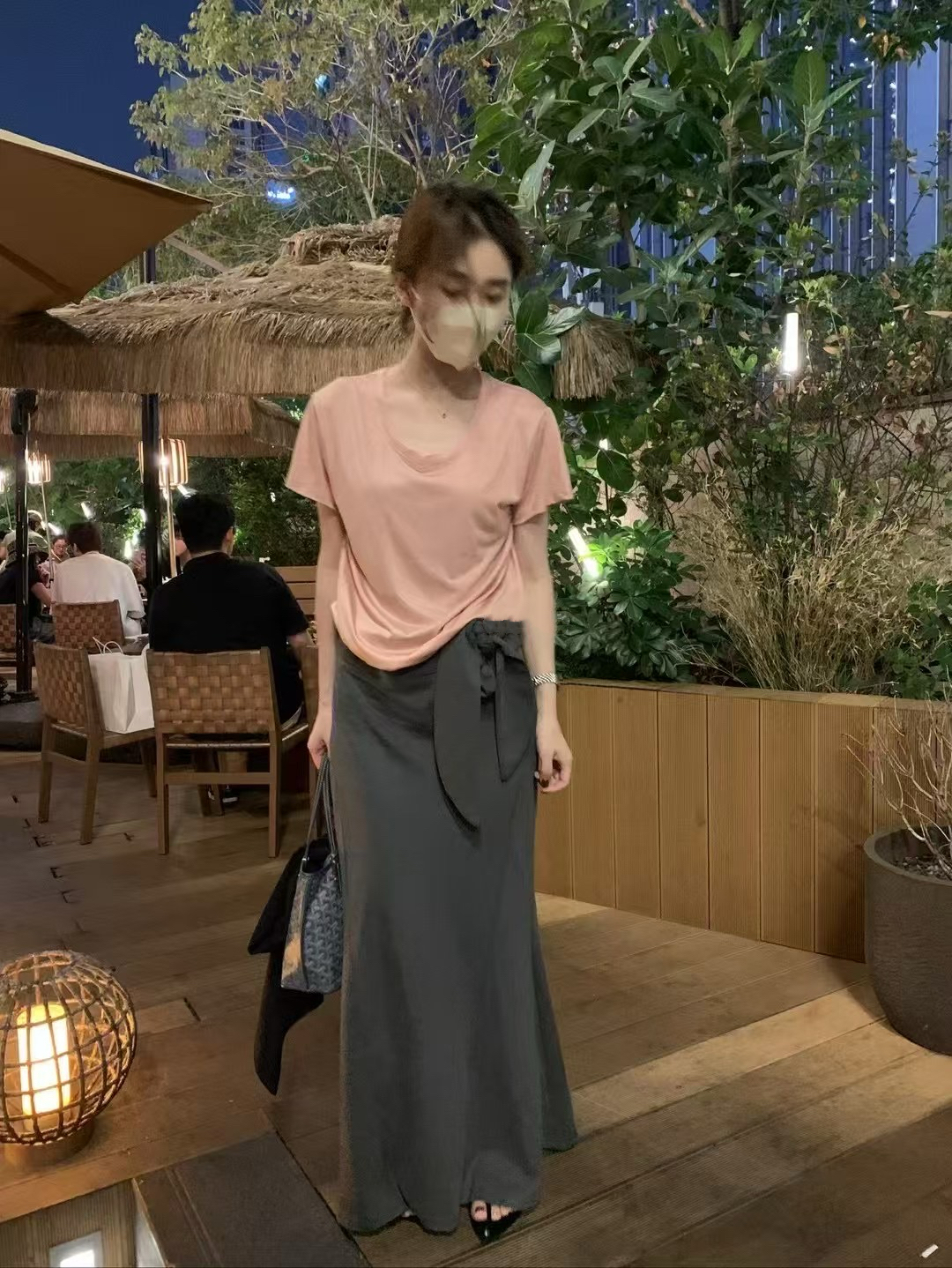 高級料！4色珠光tee15