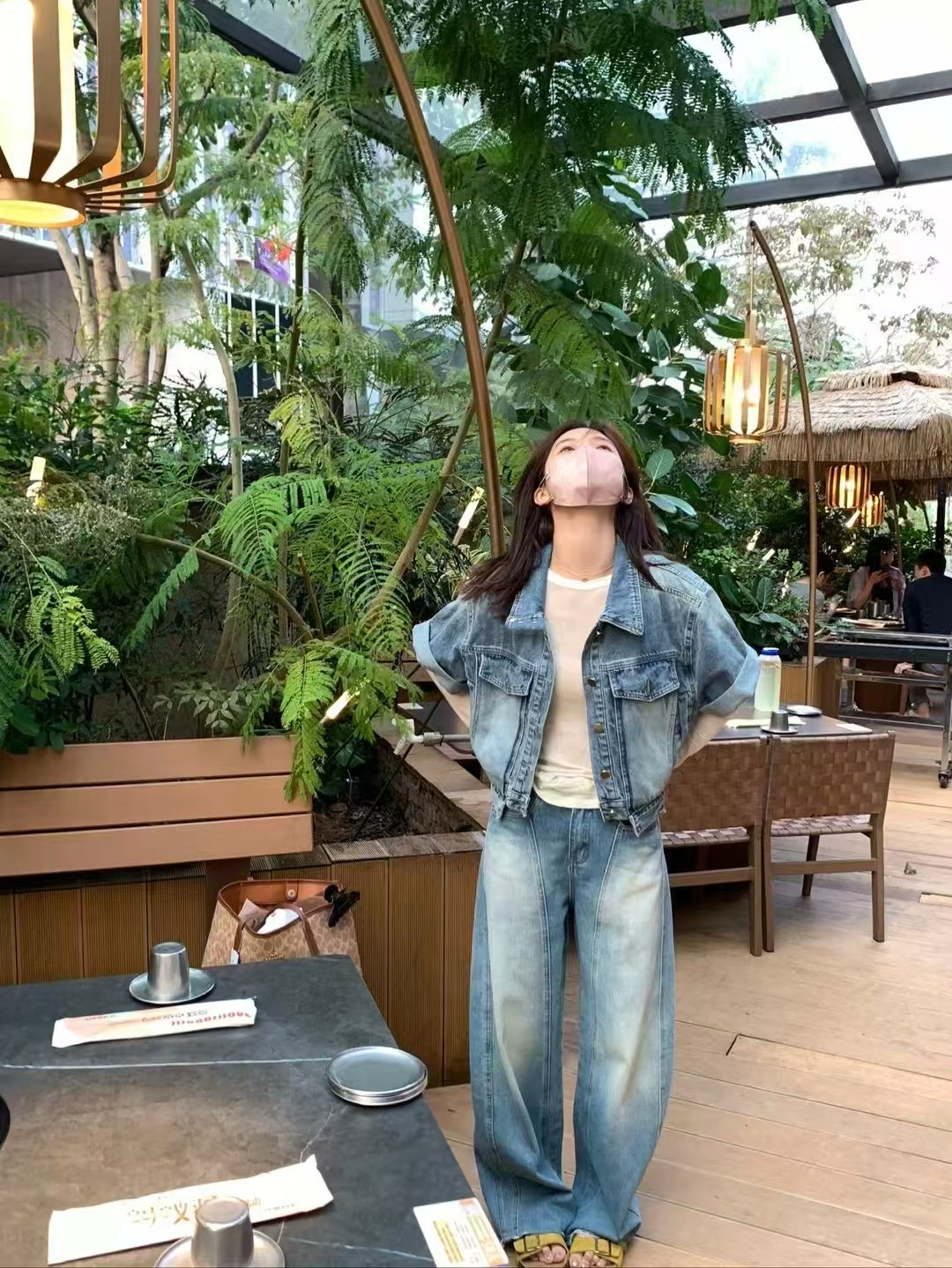 短袖牛仔外套11