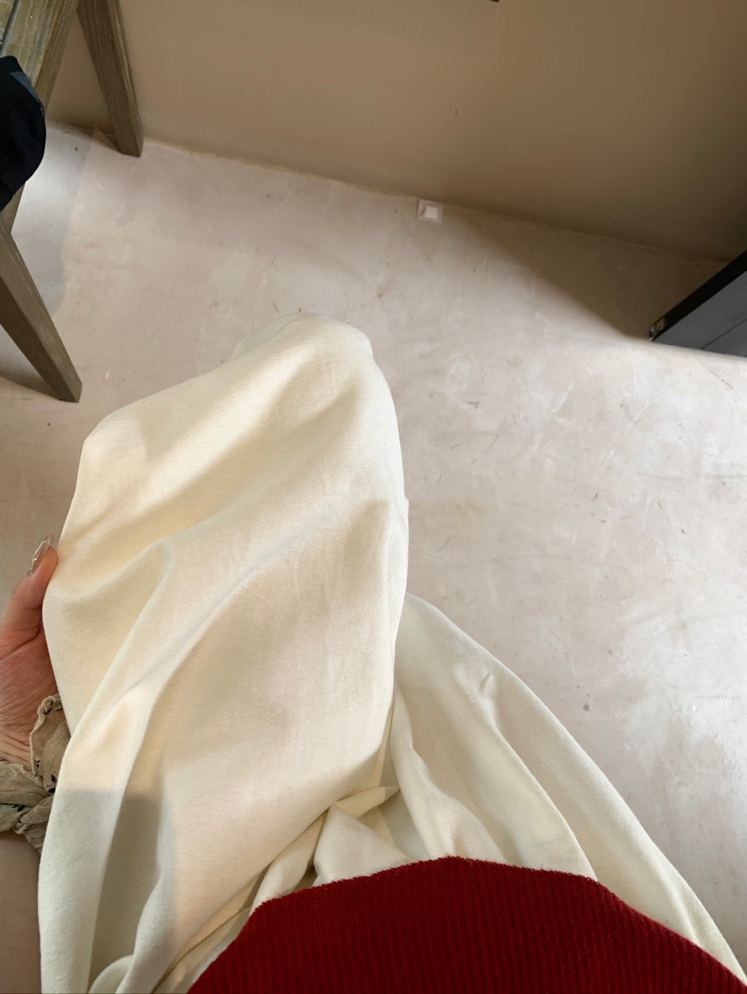 高腰搭了大半期白半裙8