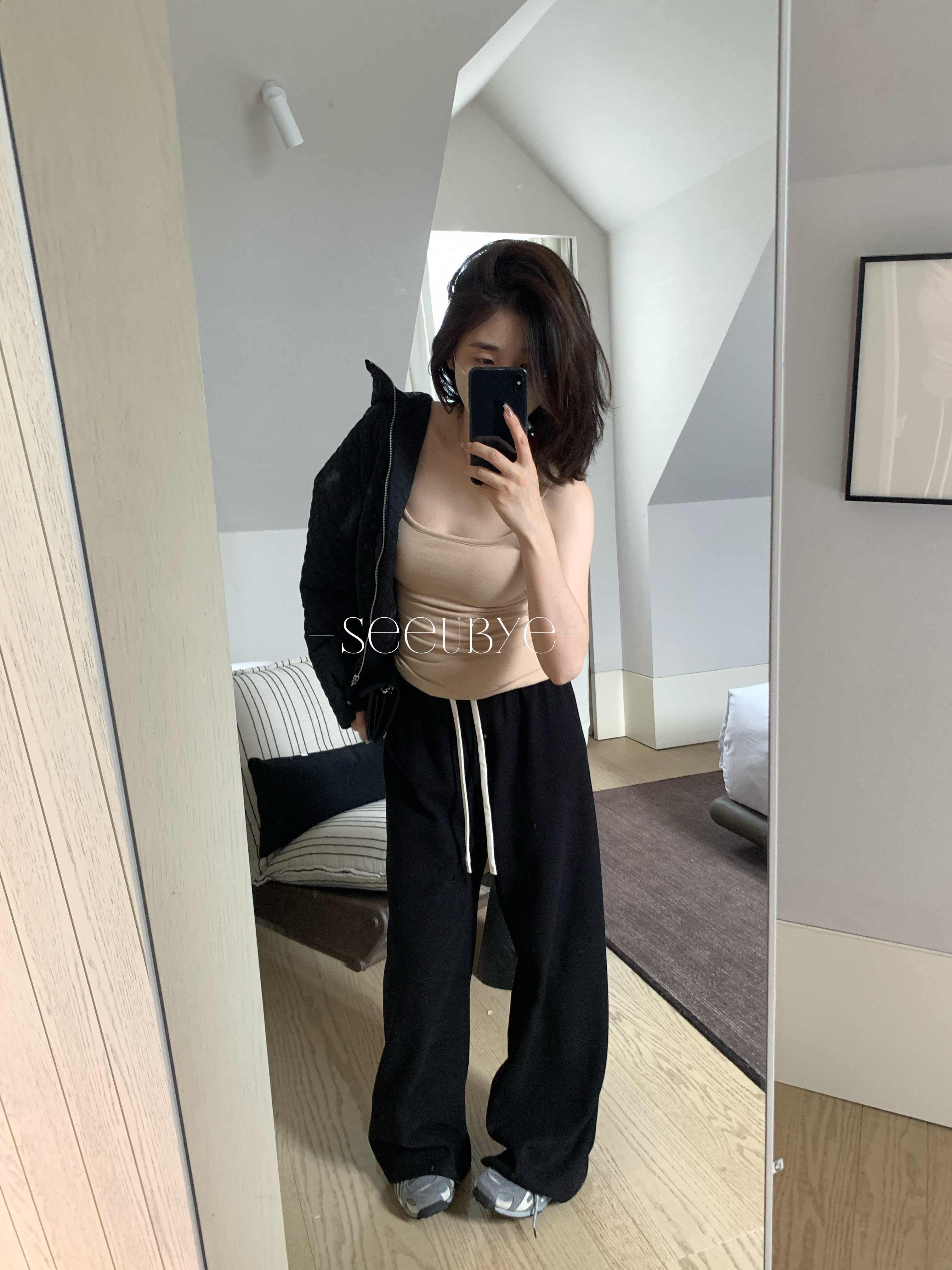 一直在穿的磨毛吊帶 bra9