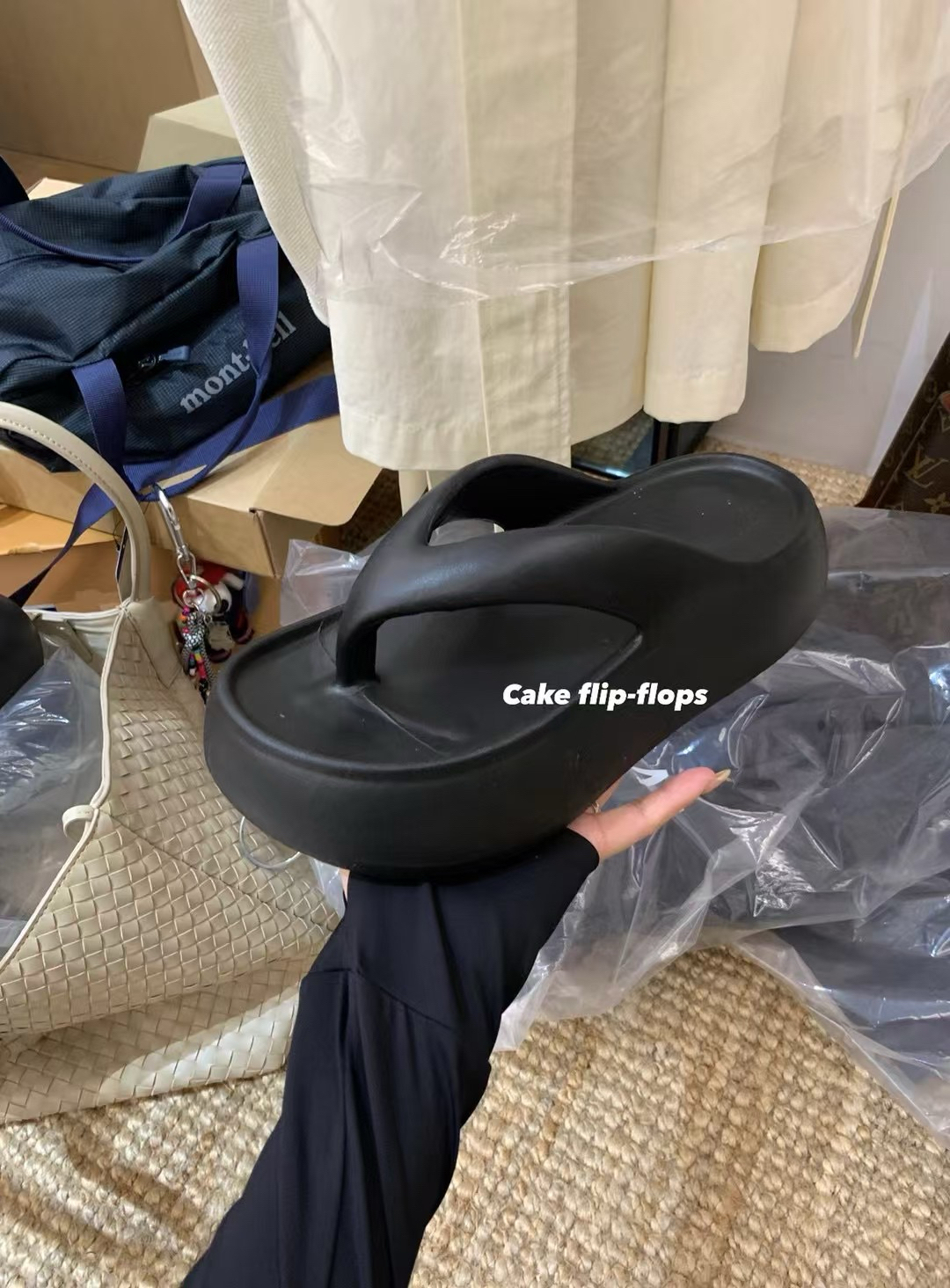 夏天松糕人字拖3