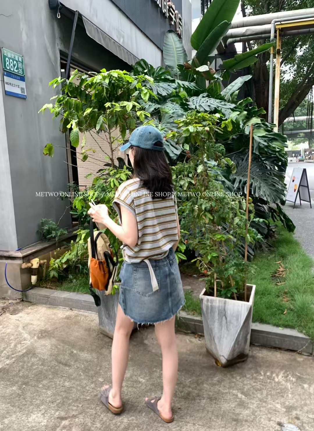 牛仔前褲後裙15