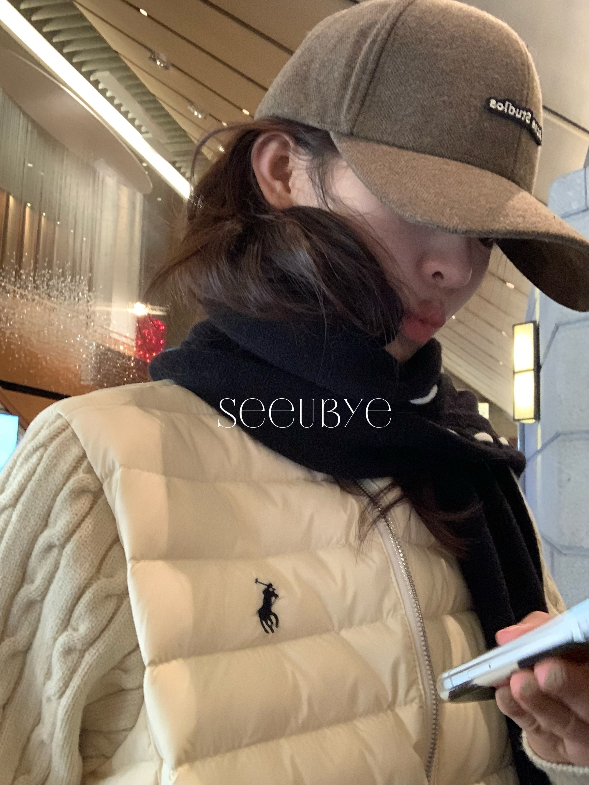 毛衣拼接拉夫/羽絨外套5