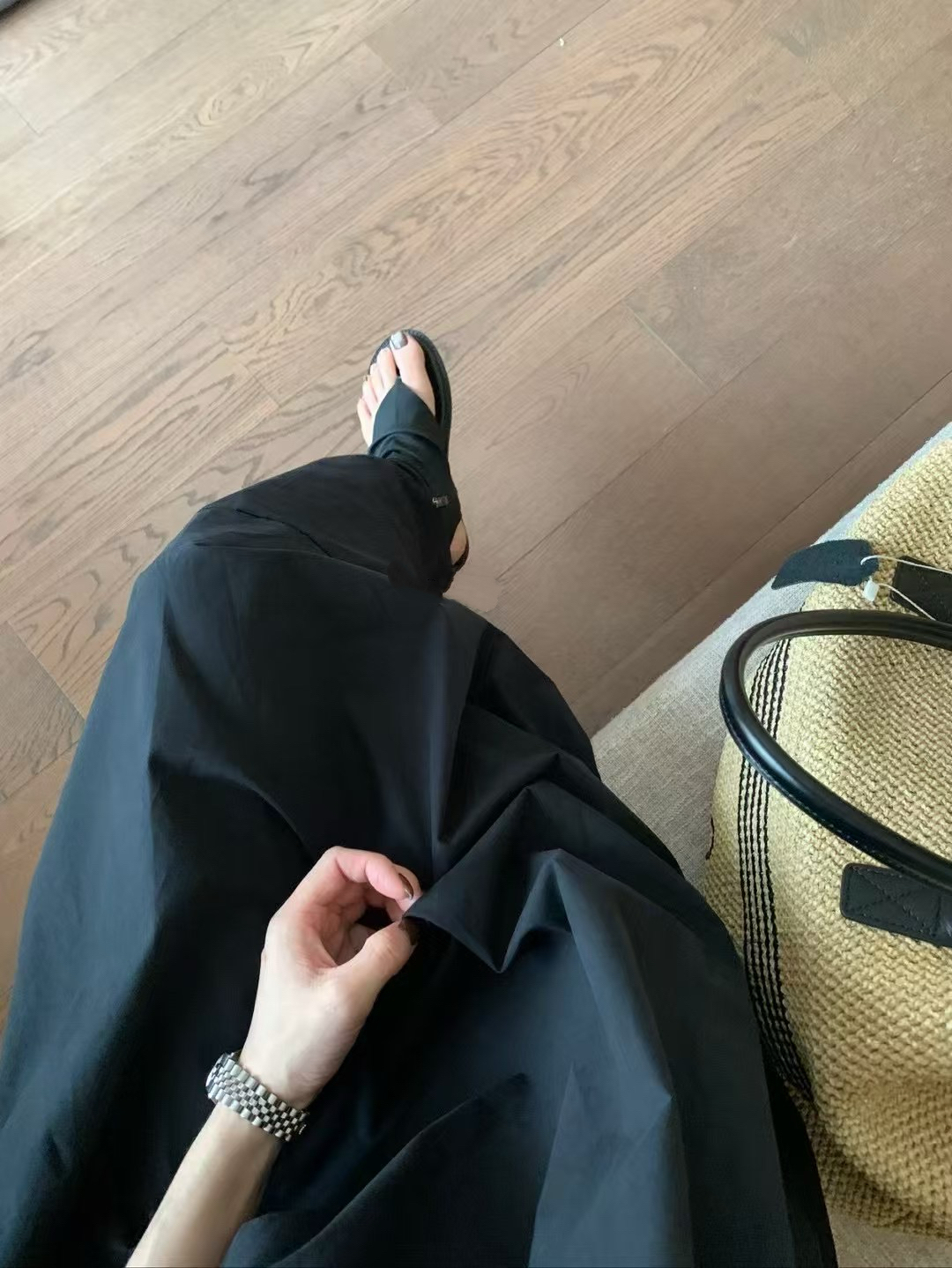 韓代露背連衣裙10