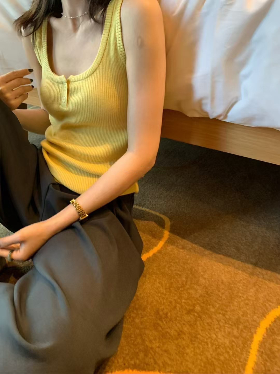 大U鈕扣內搭背心12