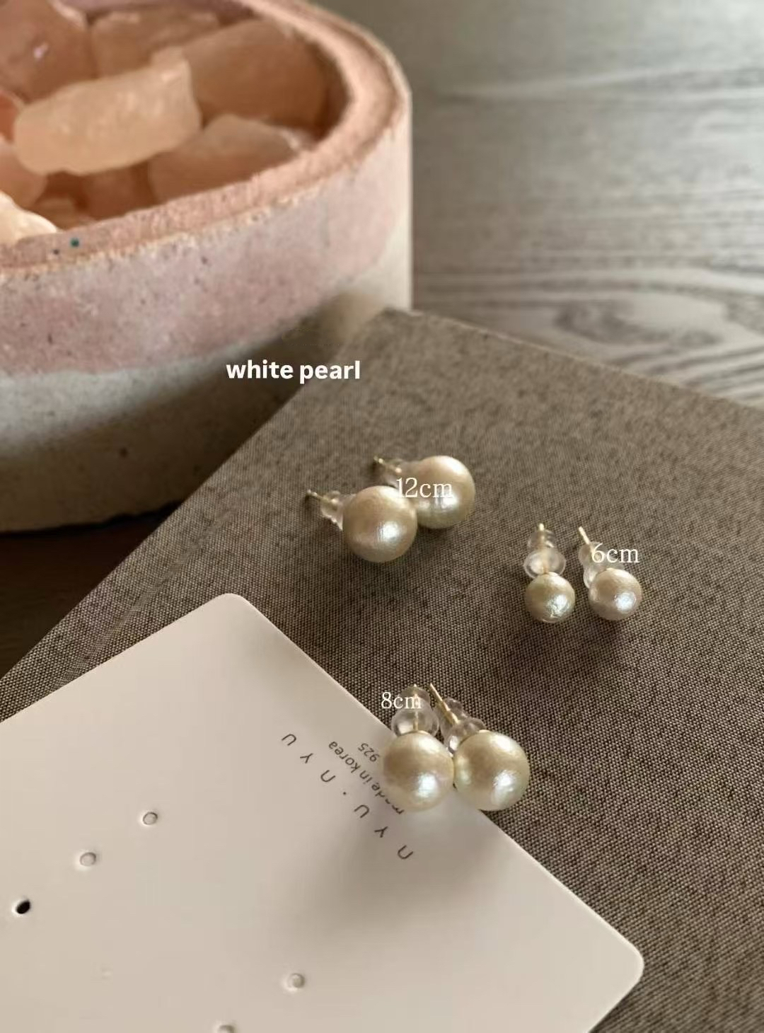 珍珠款耳釘#6