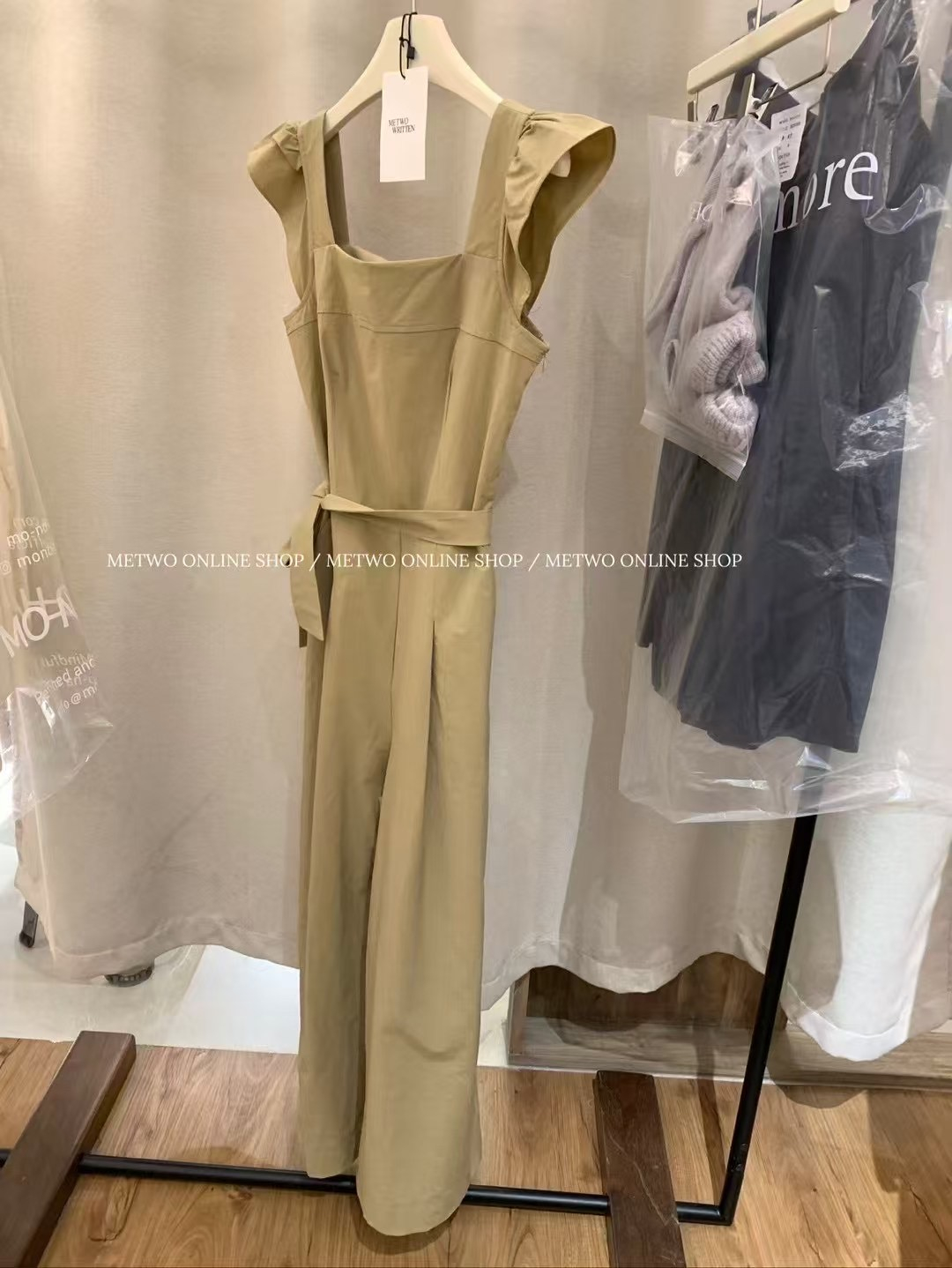 小飛袖工裝連體褲22