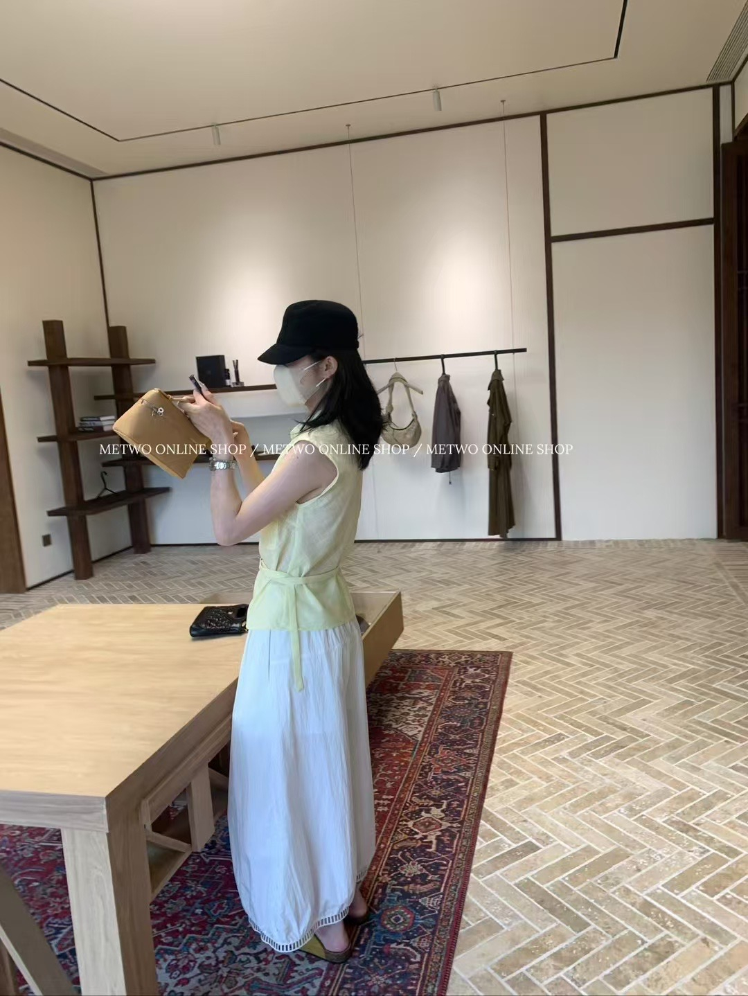 腰帶苧麻襯衫17