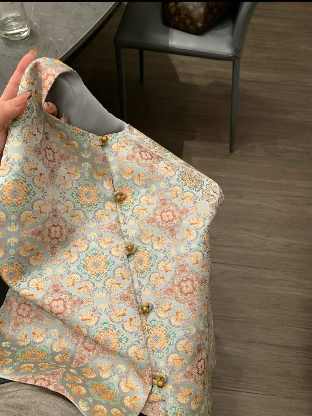 中秋宋錦馬甲外套7