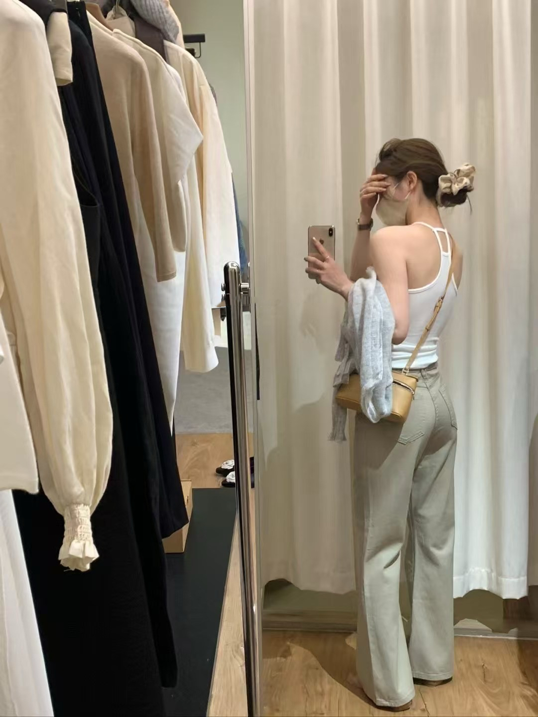 衝量款正肩U領吊帶（四個色）16