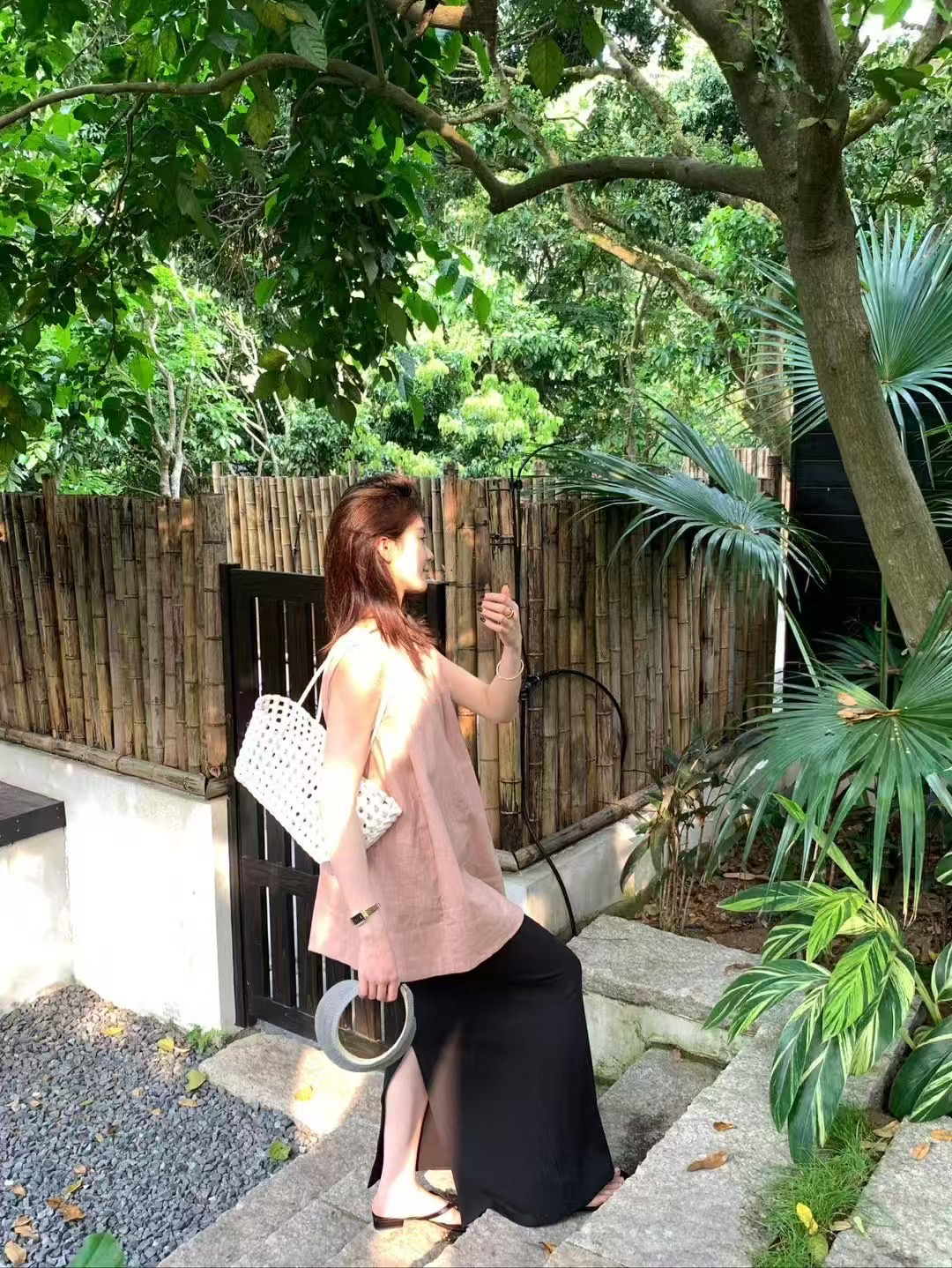 棉麻中長上衣10