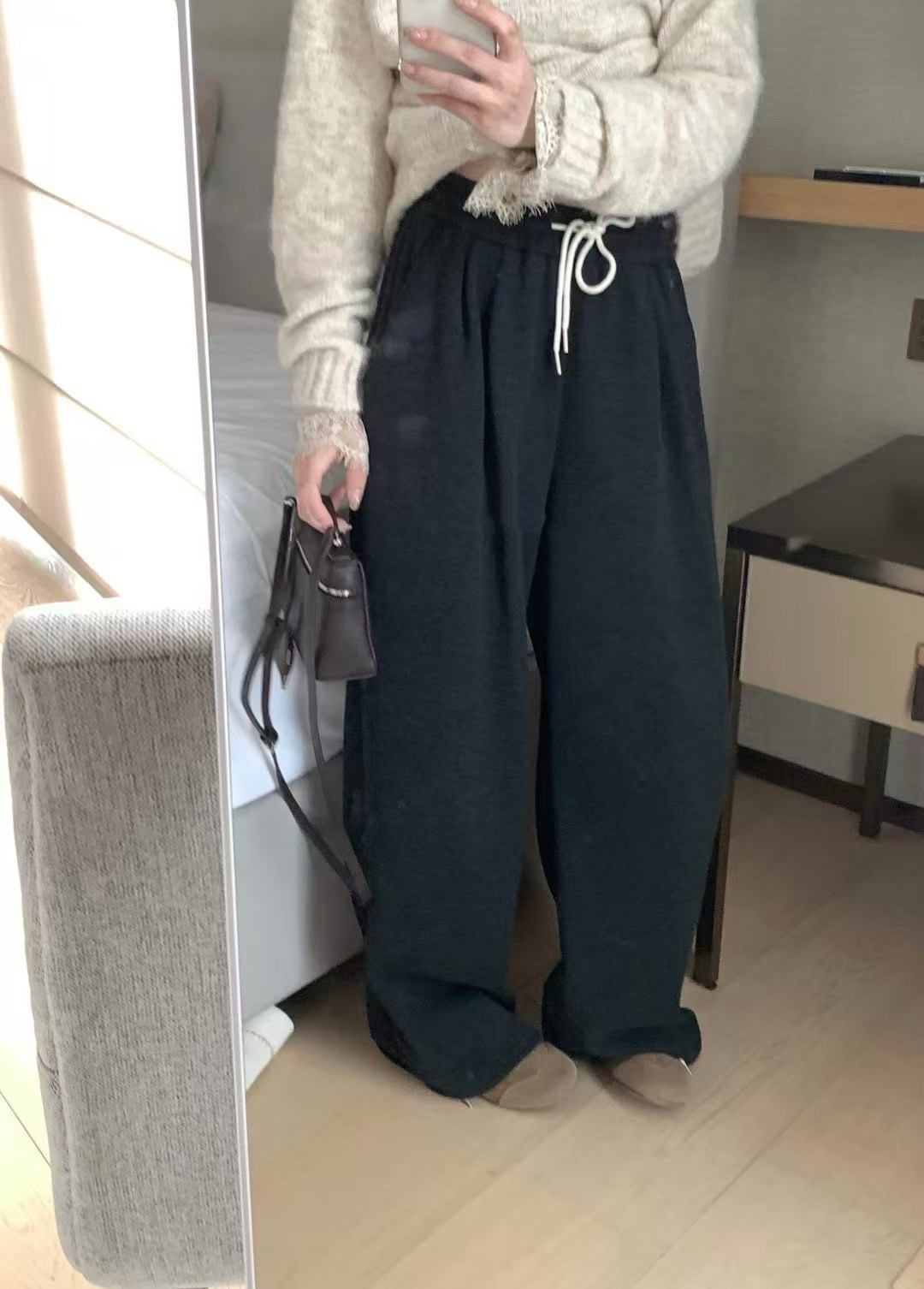 集體搶這條”四色加絨褲12