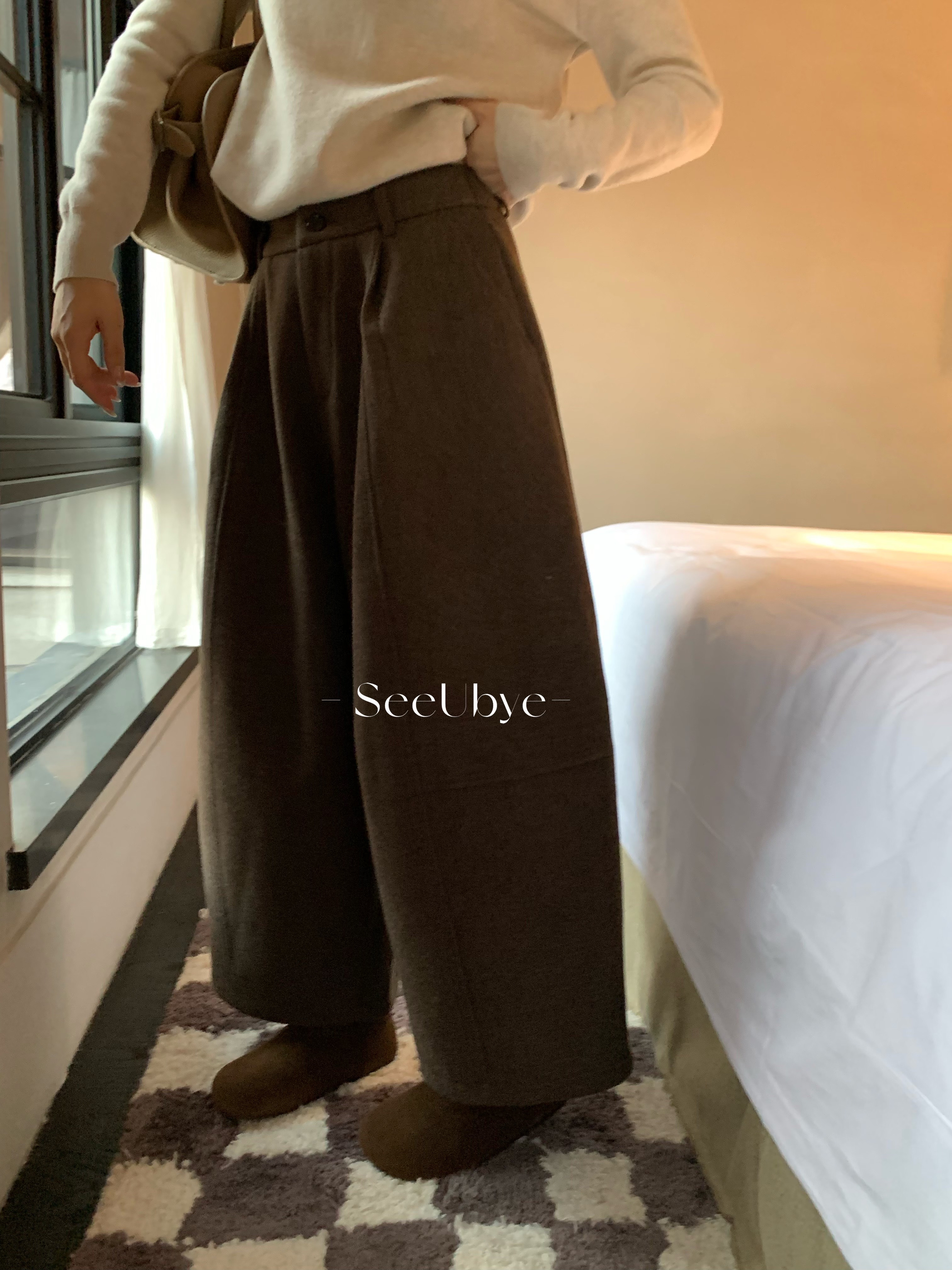 奶奶尼子褲｜小個子加絨2