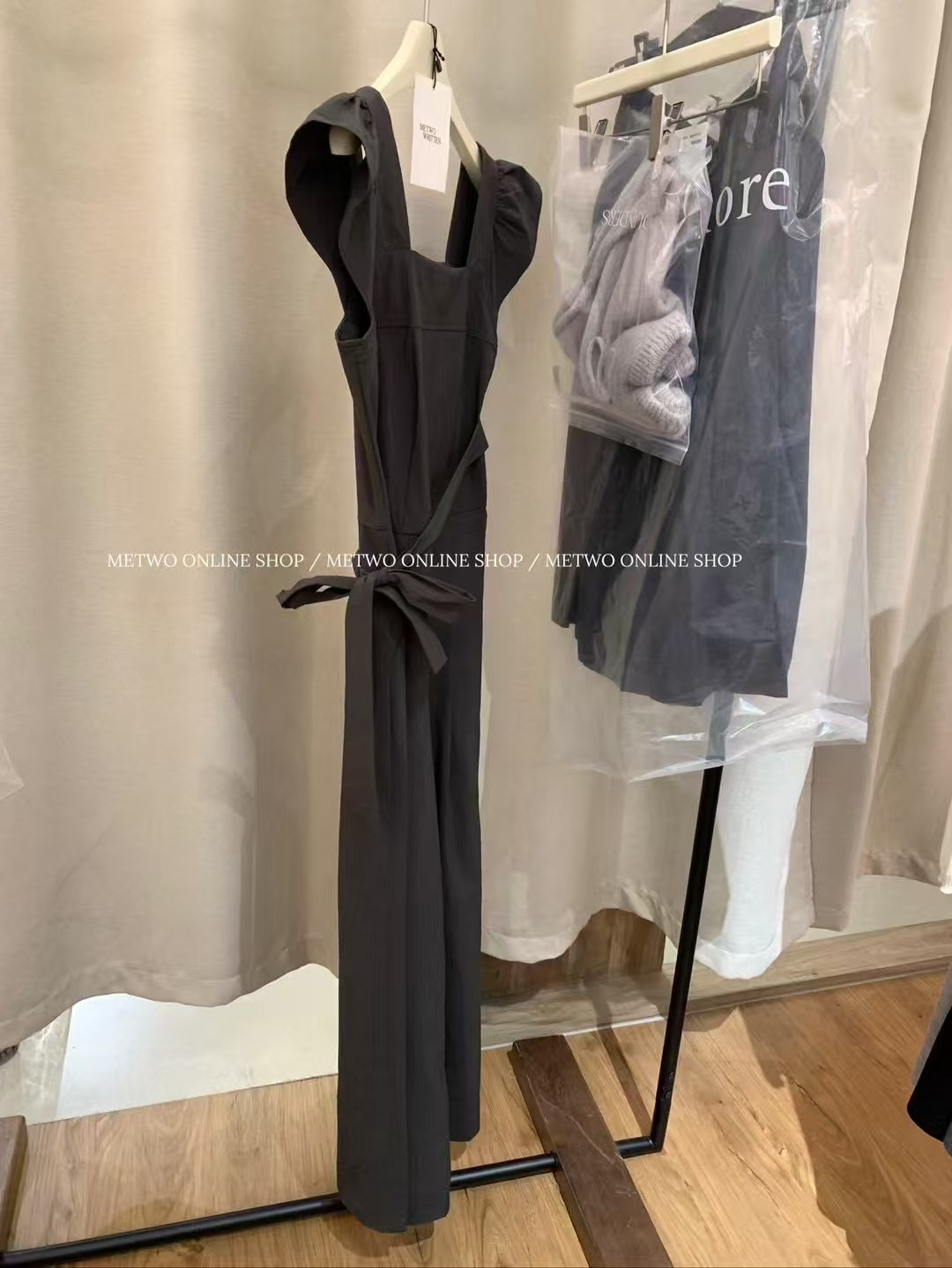 小飛袖工裝連體褲15