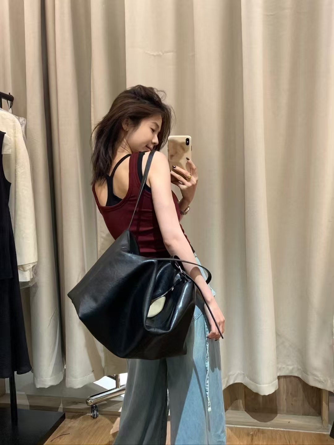 假兩件背心（帶胸墊）1