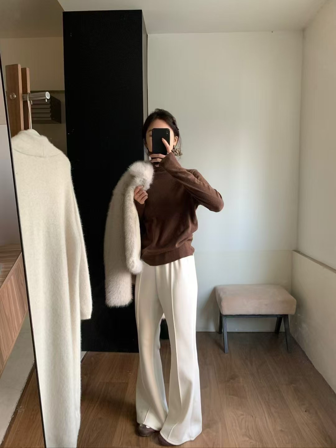 七色發熱高領毛衫17