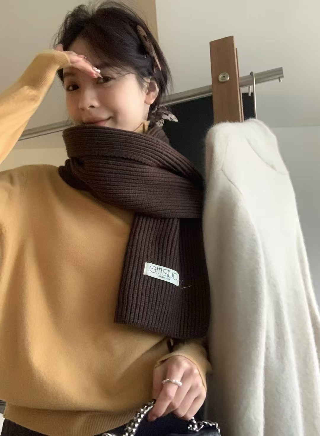 七色發熱高領毛衫24