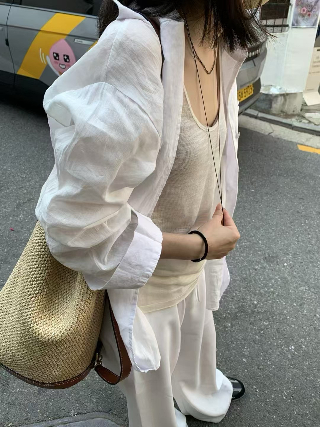 冰絲亞麻背心14