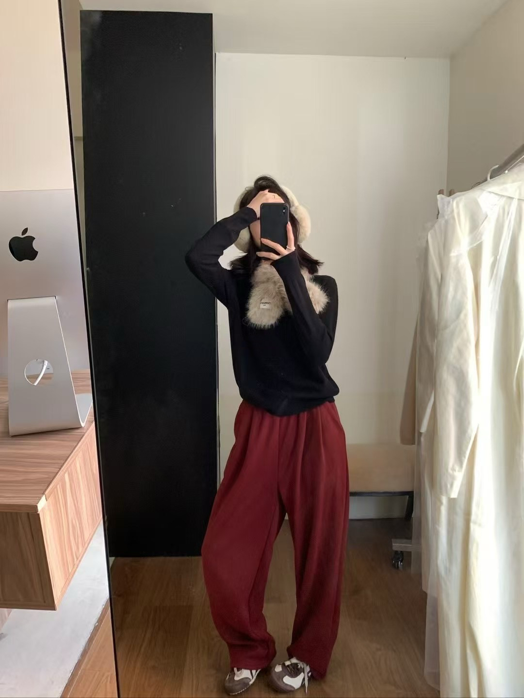 七色發熱高領毛衫10