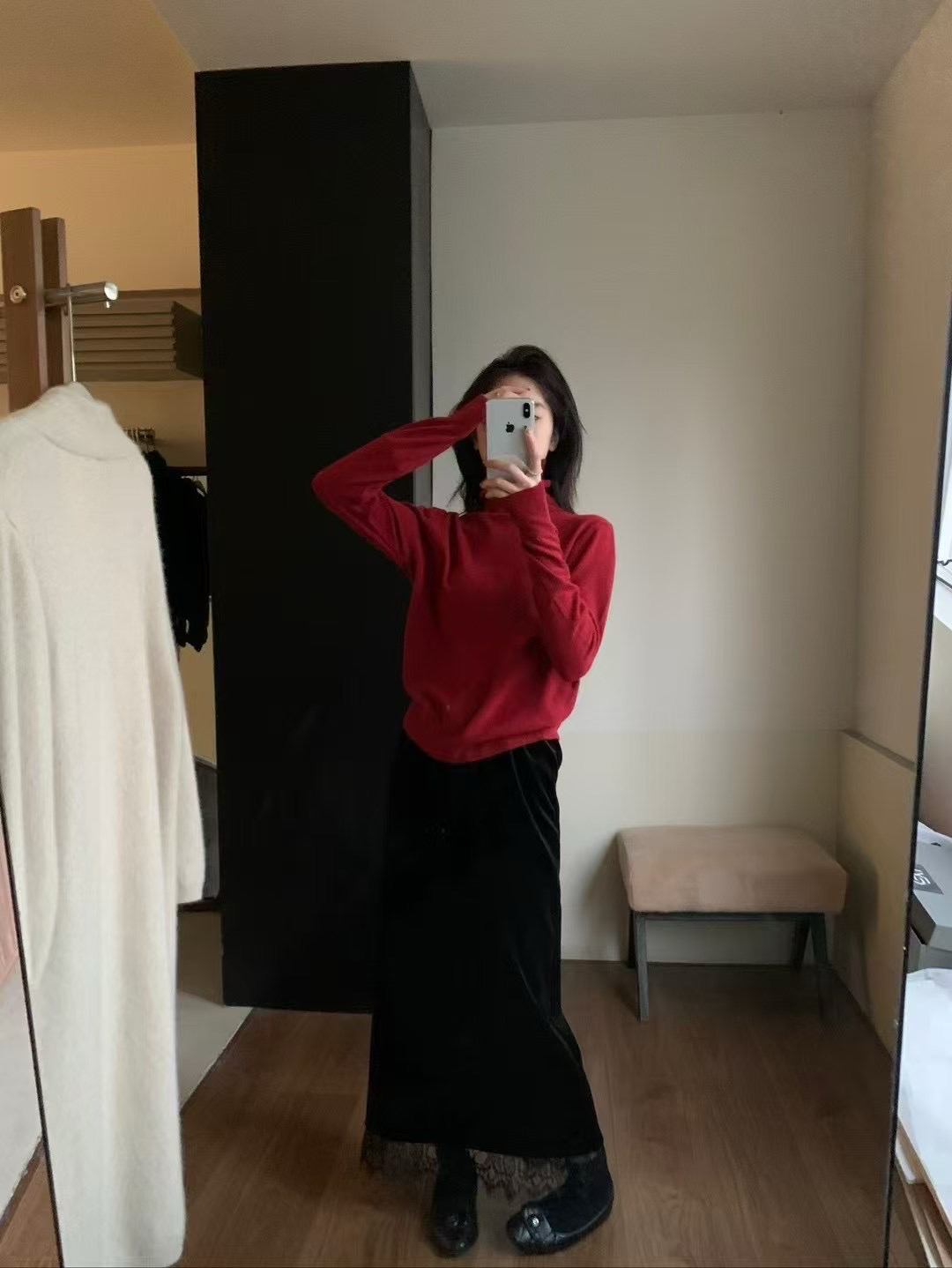 七色發熱高領毛衫22