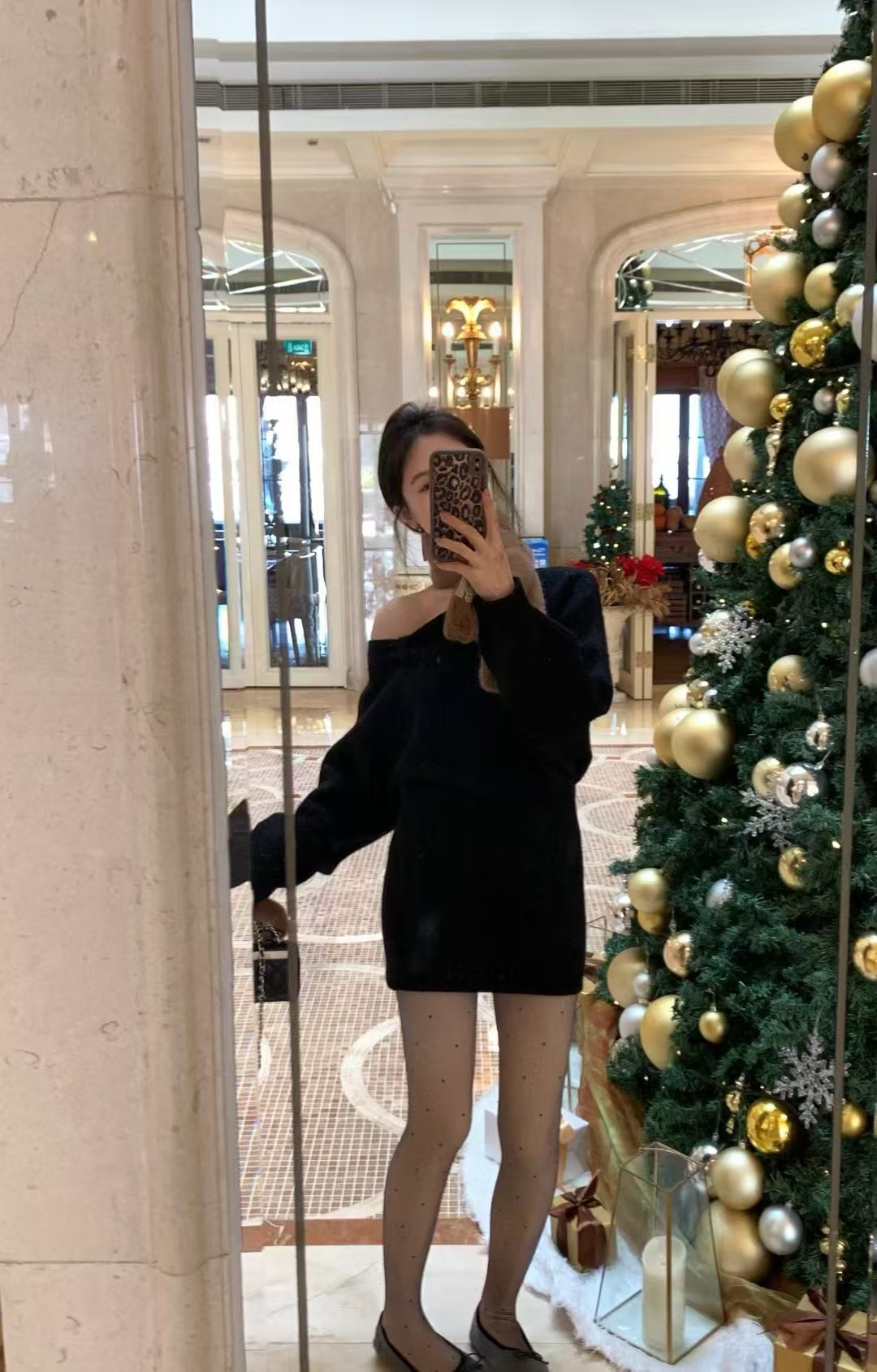 新年毛衣連衣裙17