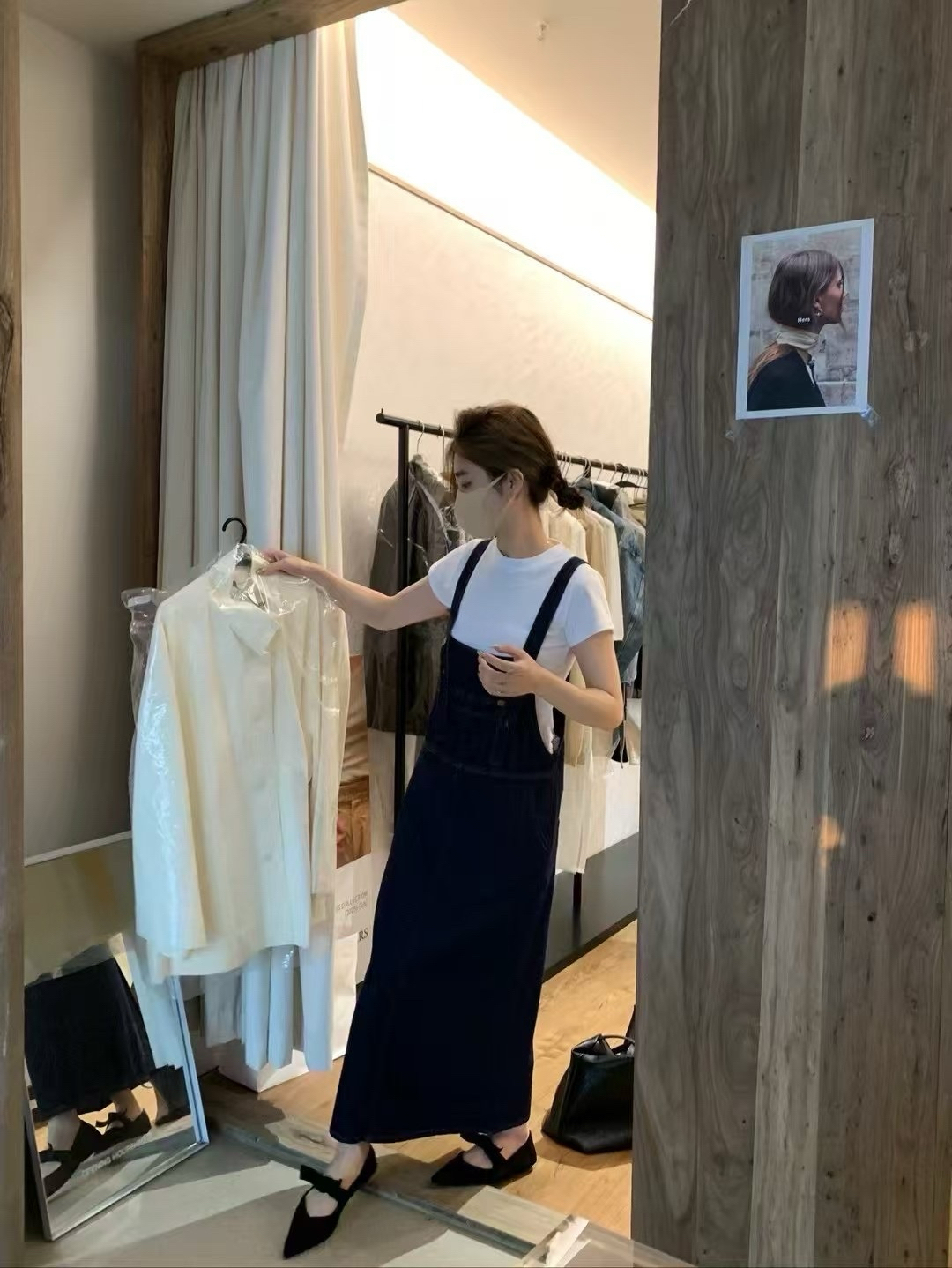 實穿減齡休閒吊帶褲5