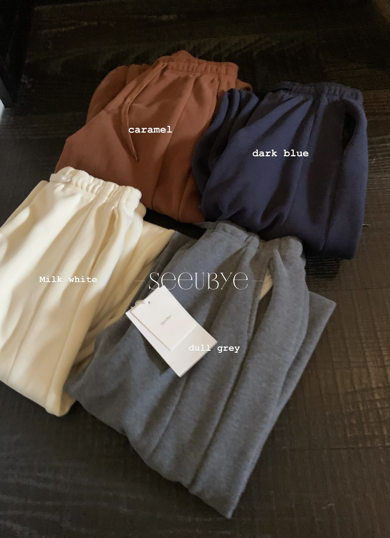 暖暖褲王｜加絨抽繩衛褲（可兩穿）4色｜高克重2