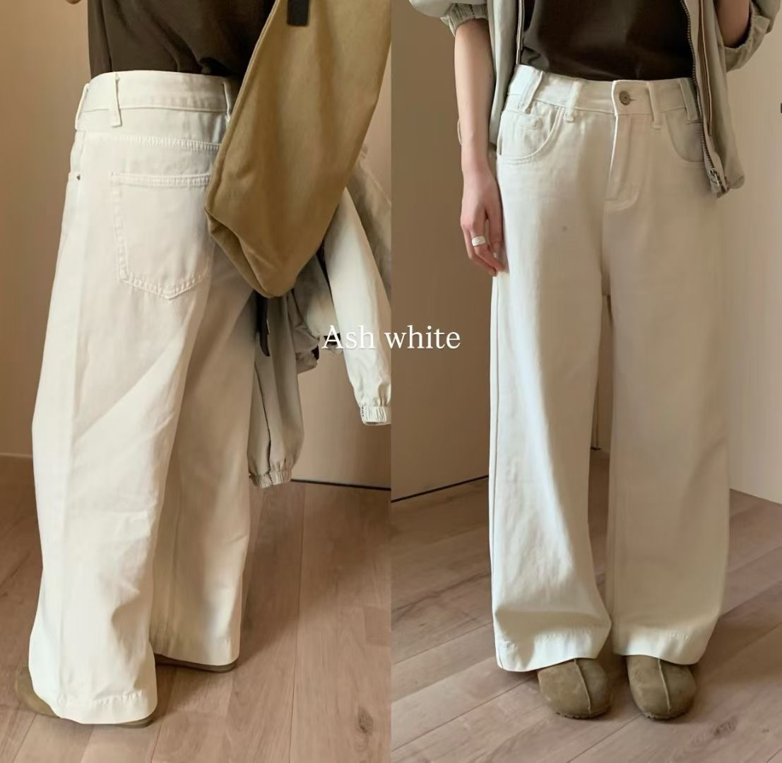 煙灰白神褲3