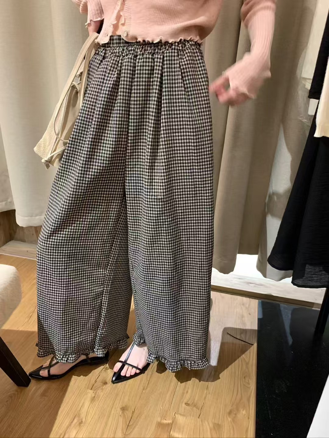 格子褲2