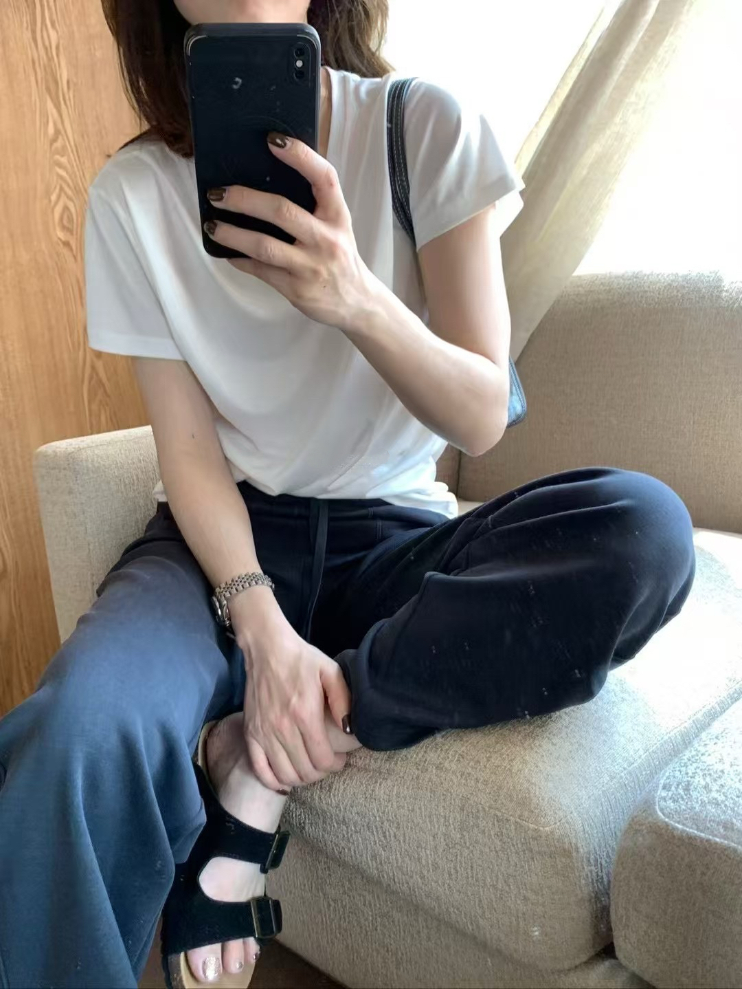 高級料！4色珠光tee17