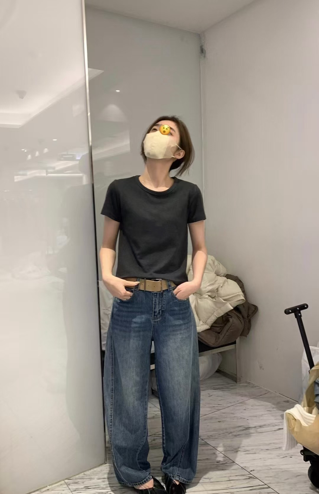 含56％天絲棉 瘦瘦tee14