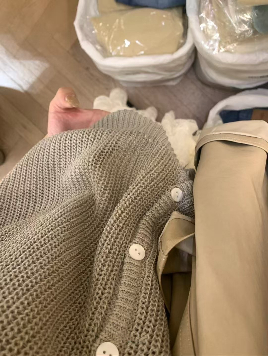 韓代！苧麻編織馬甲8