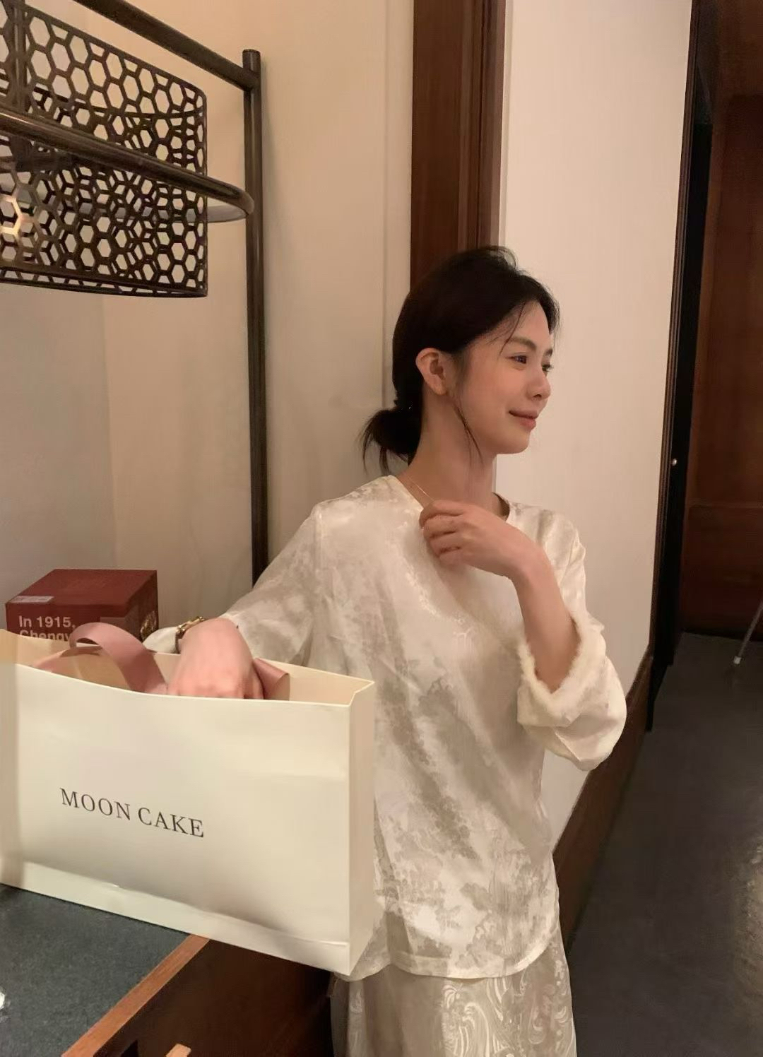 水貂毛人絲襯衫5