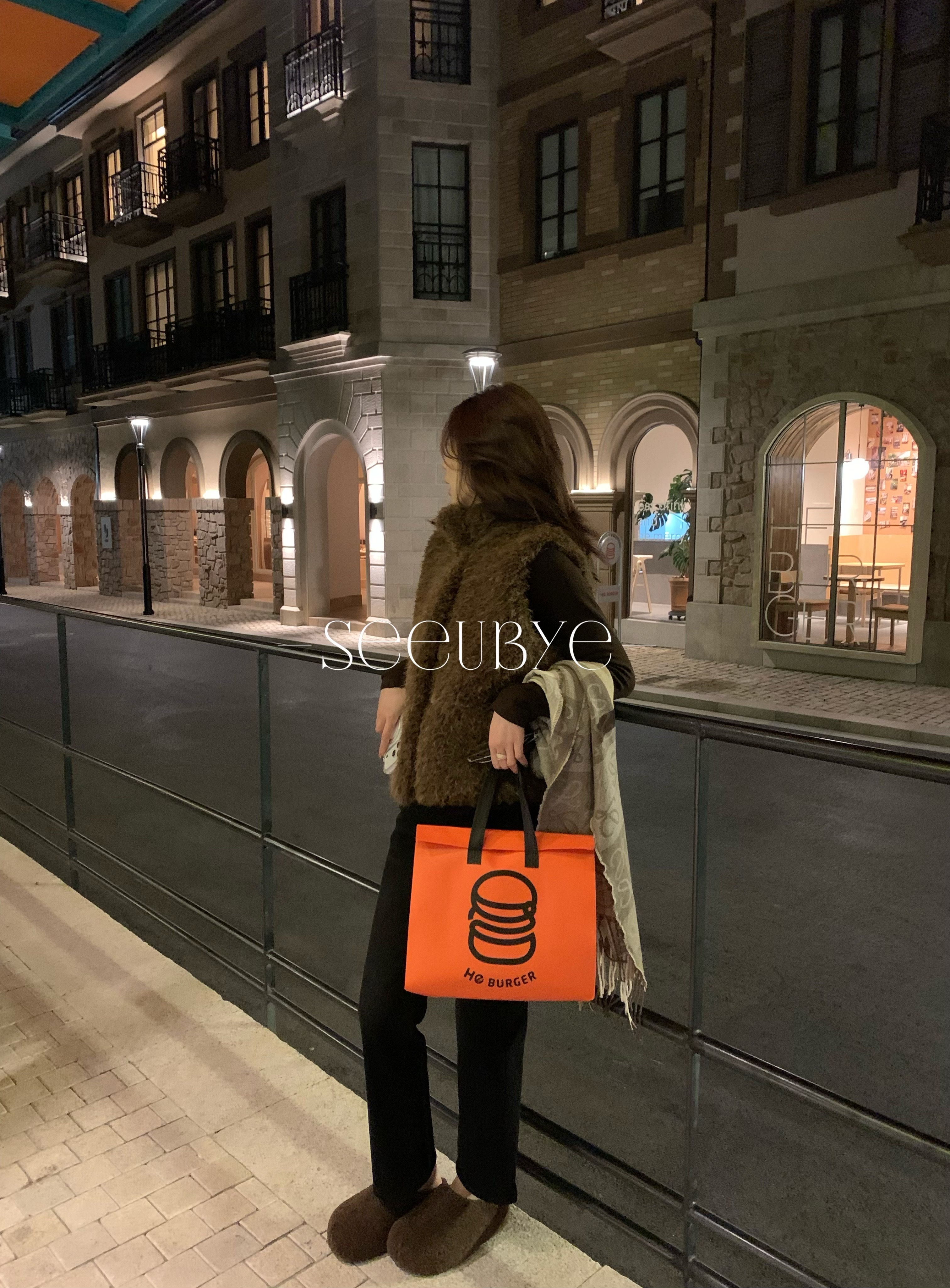 加絨牛仔直筒神褲8