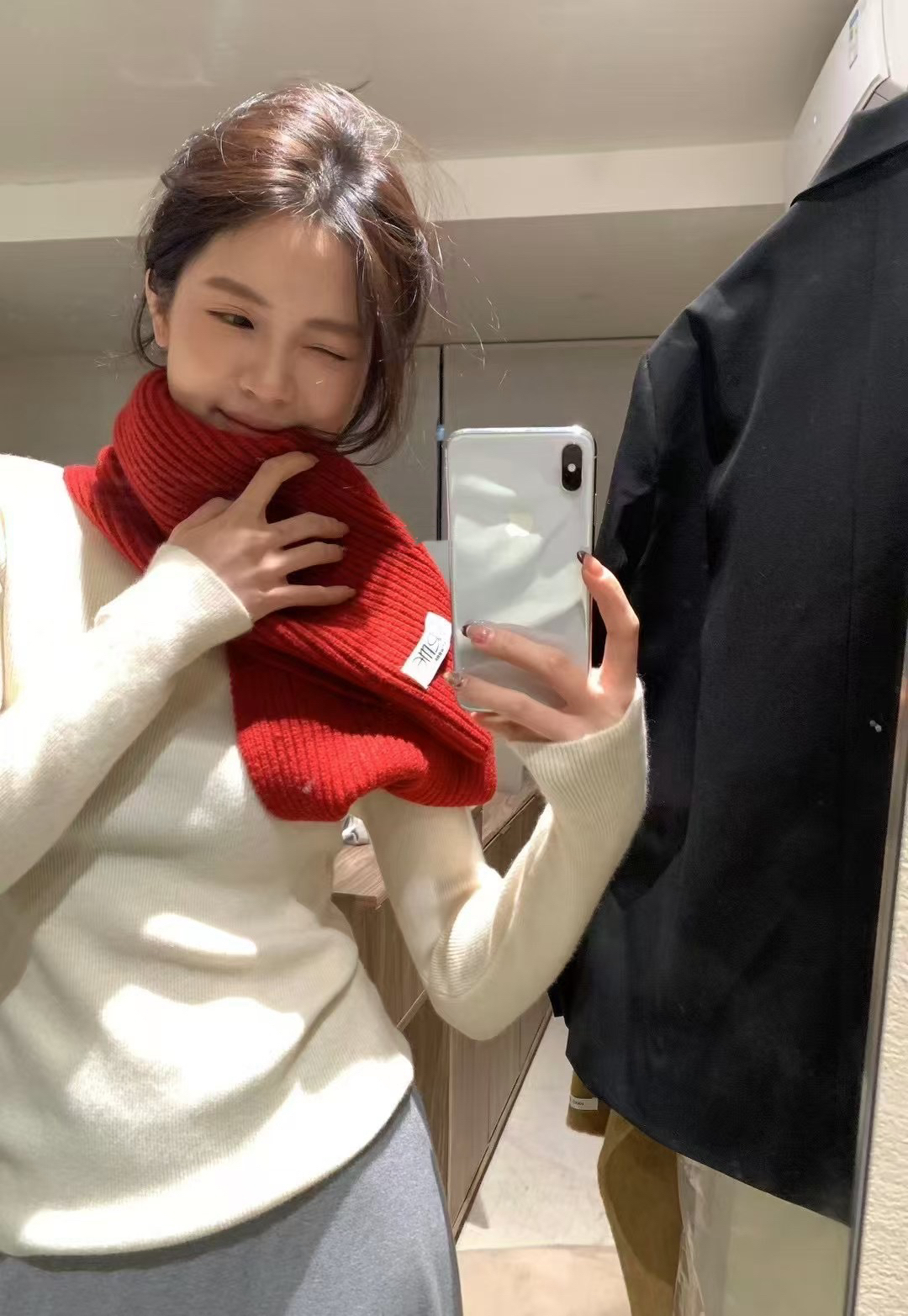 綿羊絨打底｜三色5