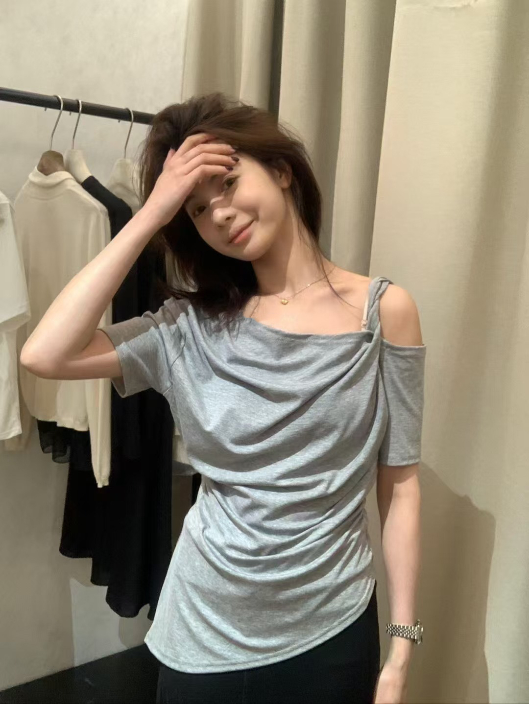 設計感超強吊肩t5