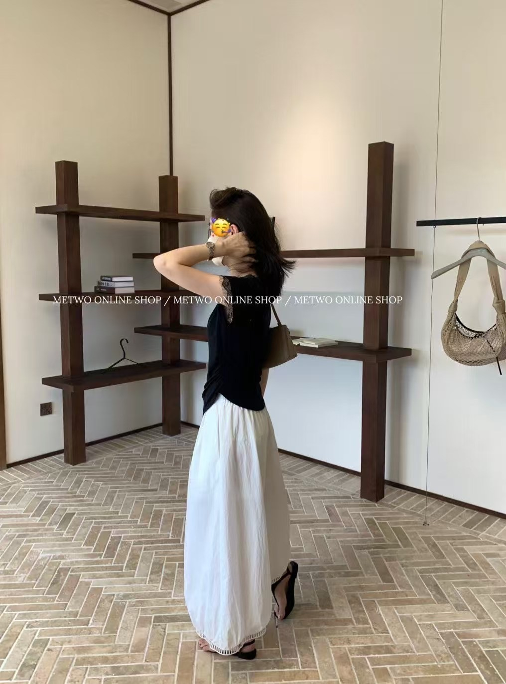 天絲肌底蕾絲上衣22