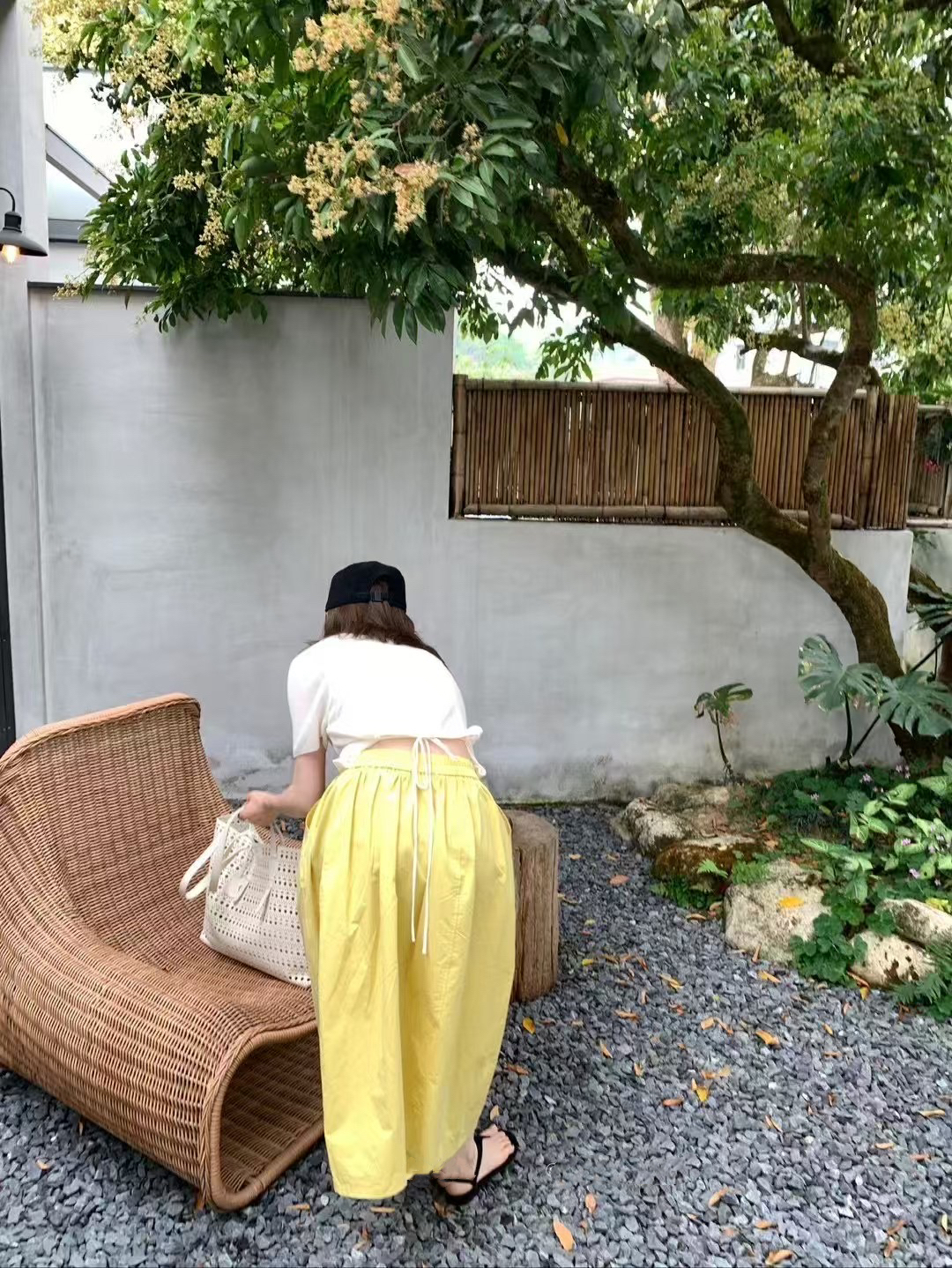 後綁帶針織上衣5