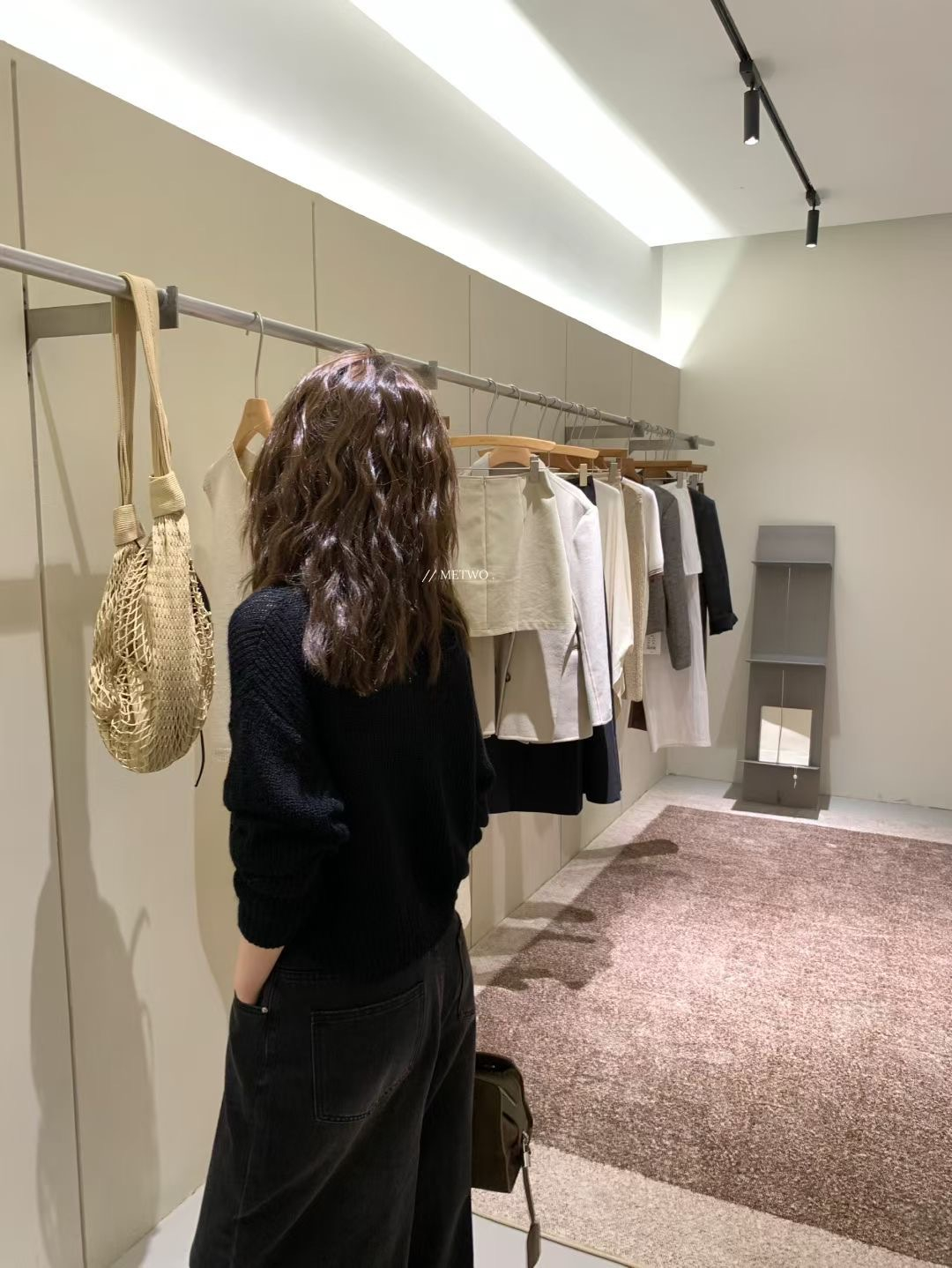 馬海毛開扣毛衣19