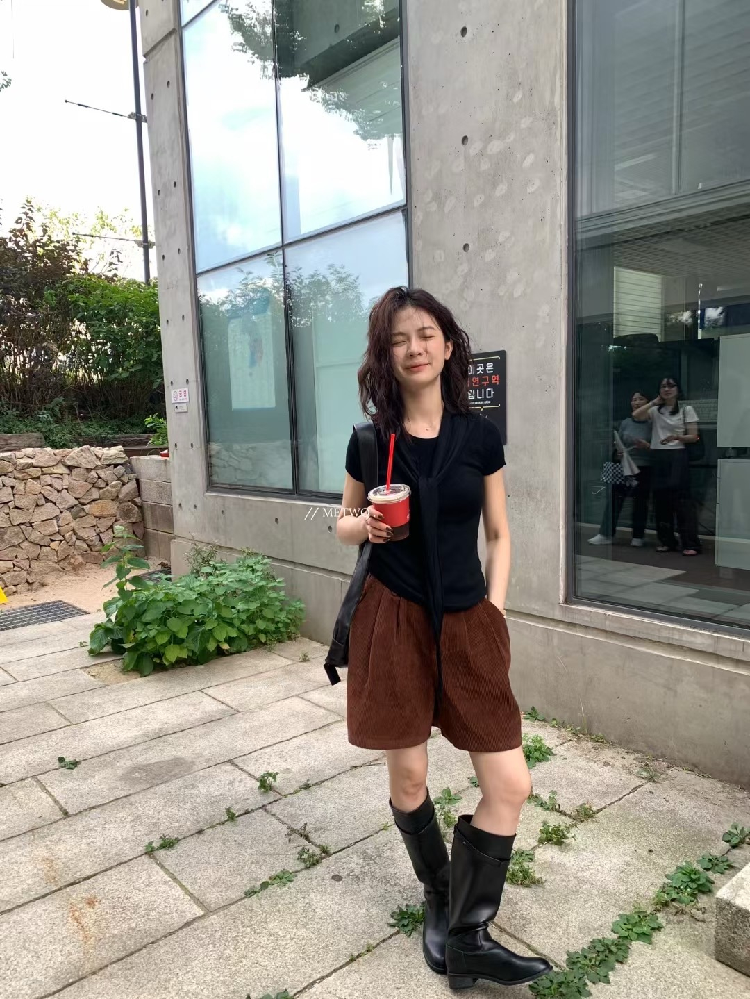 兩件套短袖帶披肩13