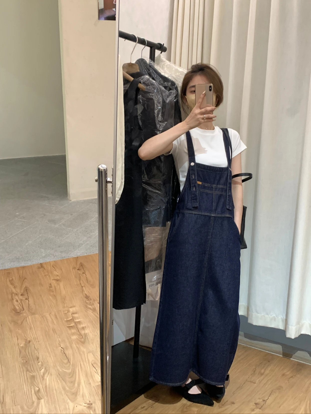 實穿減齡休閒吊帶褲1