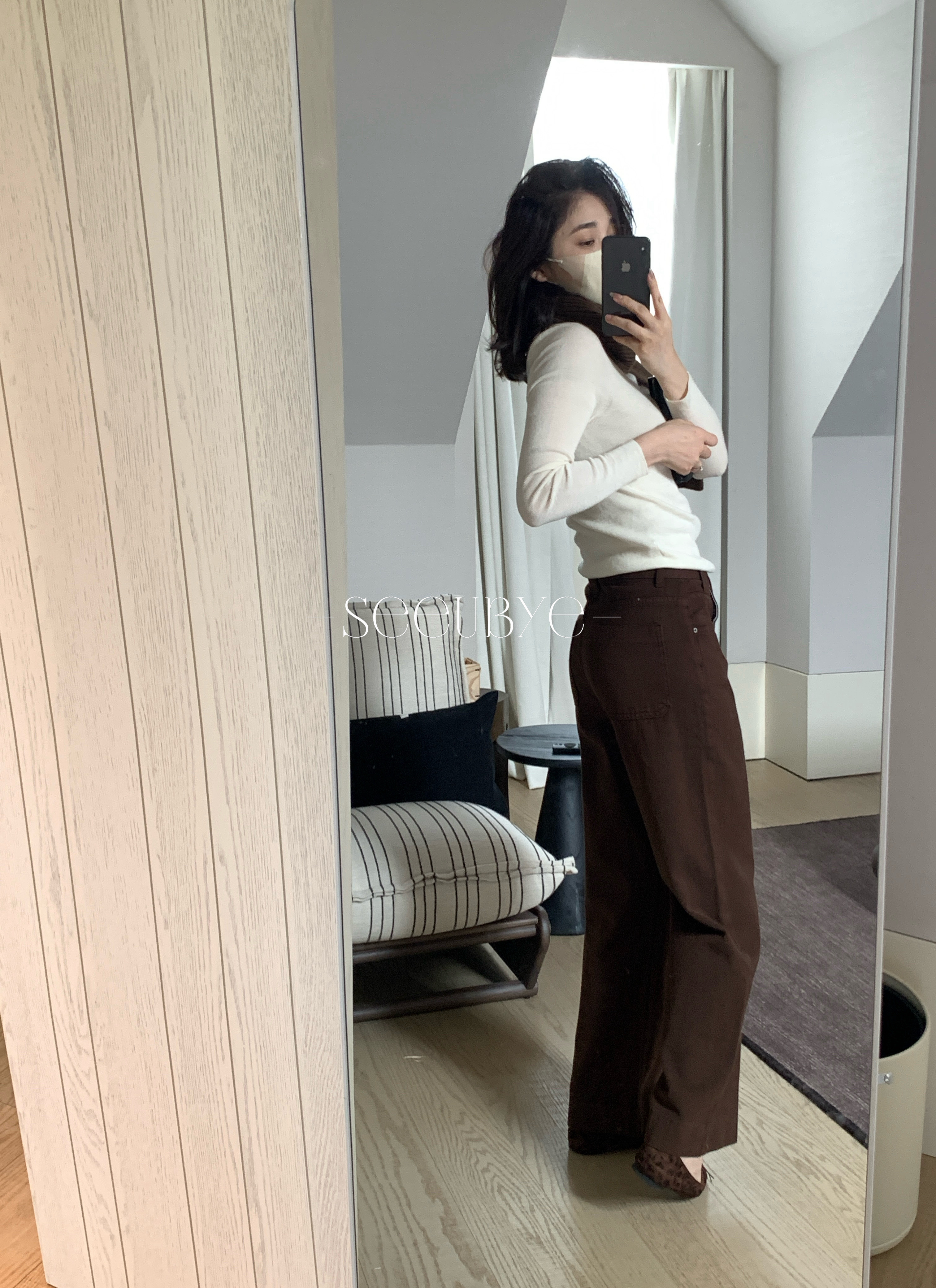 貴一點就是不一樣 栗色牛仔褲5