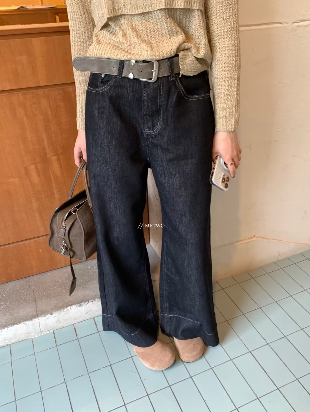 韓式時髦吊帶兩件套2