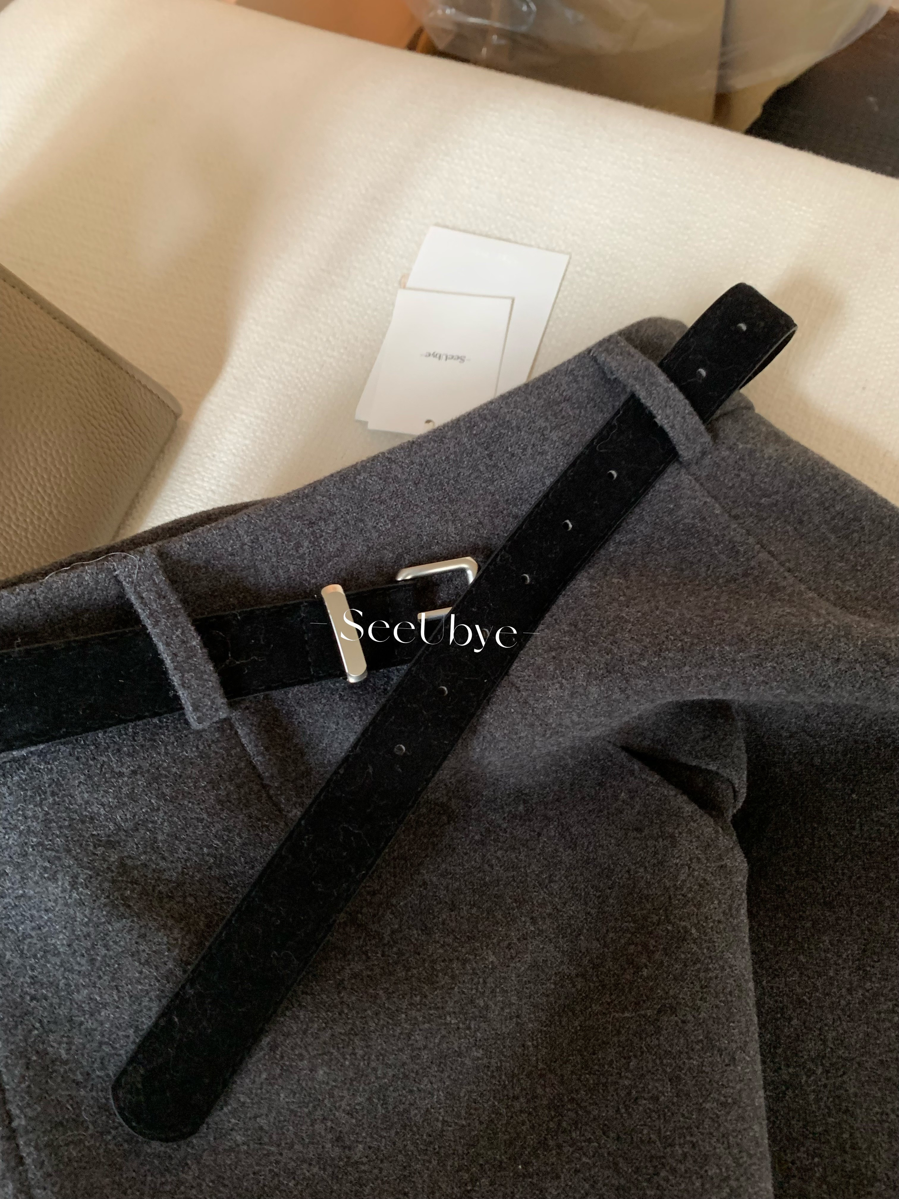 前100名送腰帶｜新年七分毛呢群7